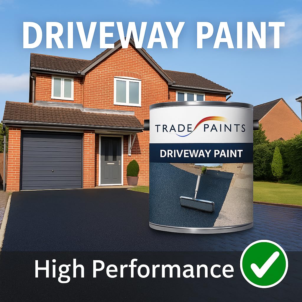 EXTREME BLACK TARMAC PAINT - RESTORER DRIVEWAY PAINT 20LTRS GRADE