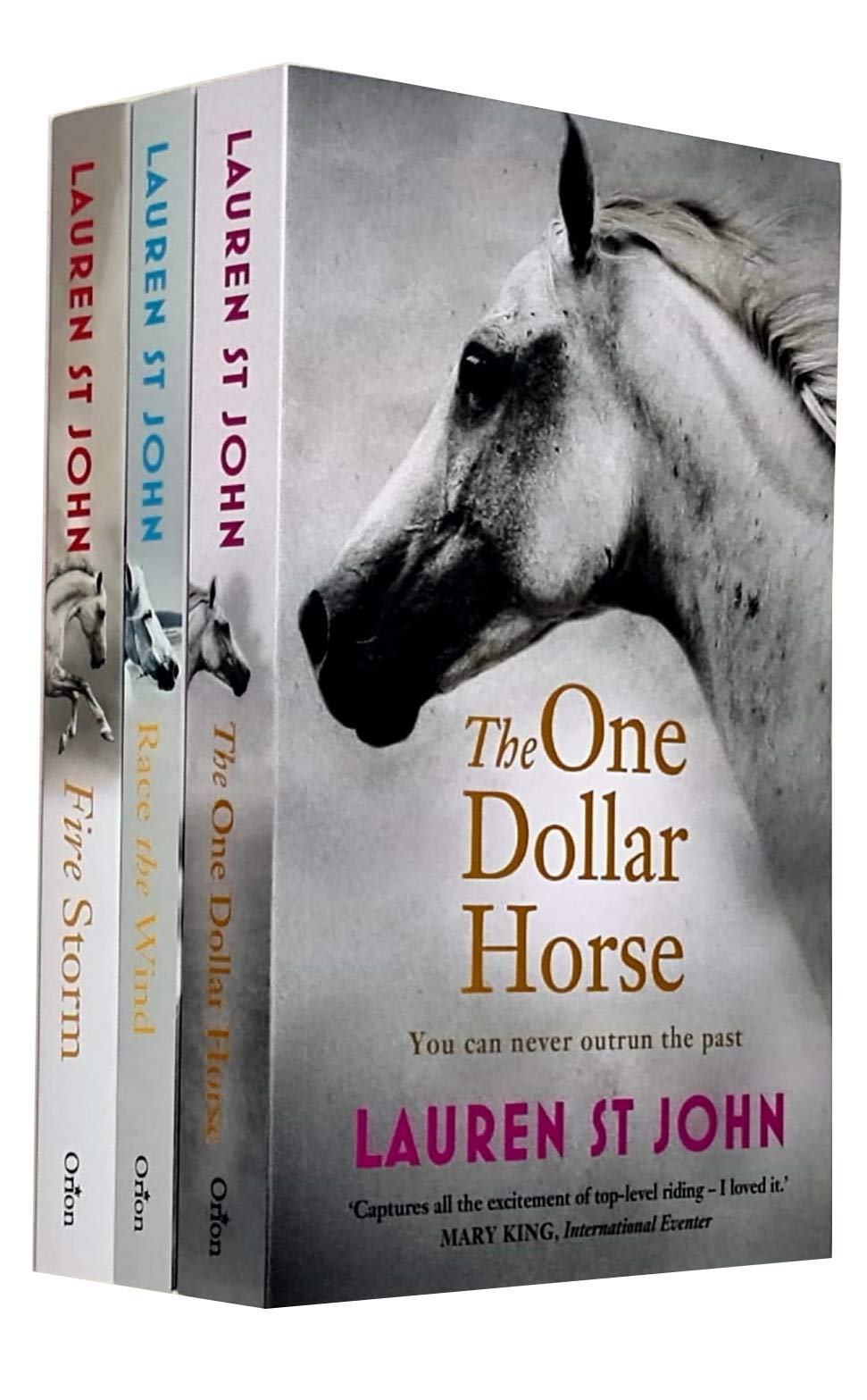 One Dollar Horse Series 3 Books Collection Set By Lauren St John (The One Dollar Horse, Race the Wind, Fire Storm)
