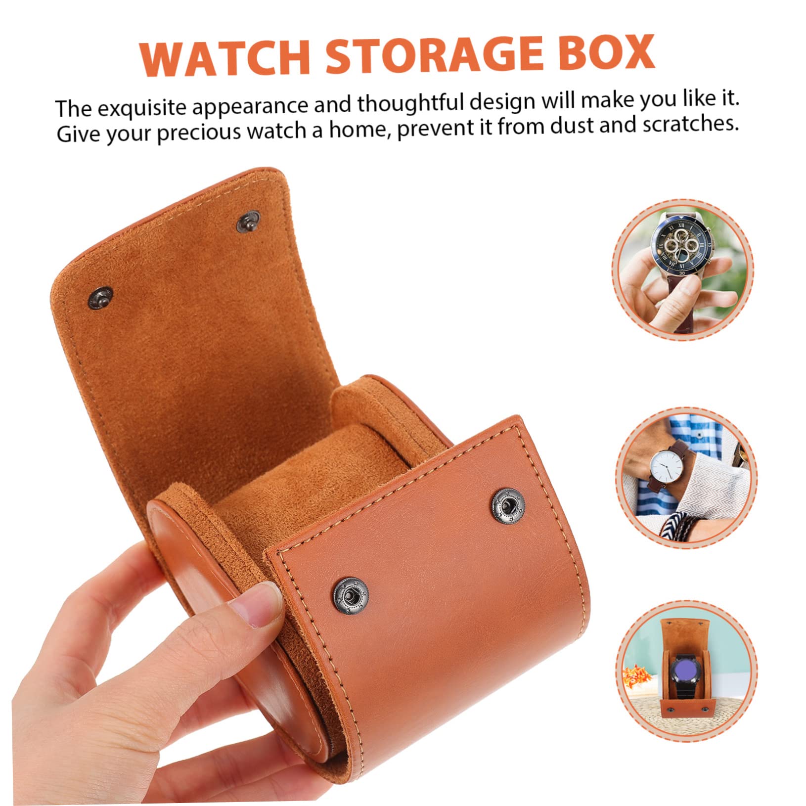 Caja De Para Relojes Estuche De Viaje Para Relojes Organizador De Pu Caja De Estuche De Viaje