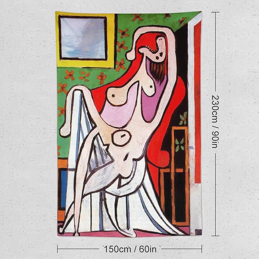 Amazon.co.jp: Pablo Picassoパブロ・ピカソ画家の作品（赤い