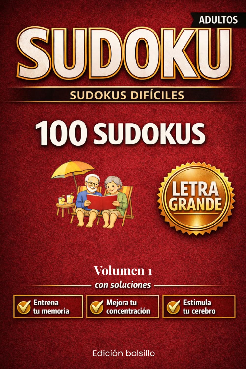 Sudokus Difíciles: 100 Sudokus Difíciles para adultos | Edición bolsillo