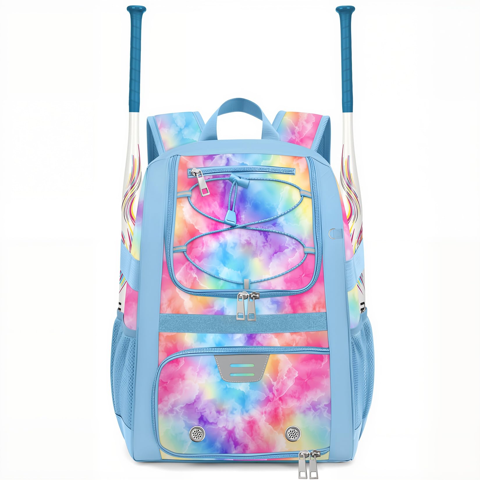 Youth Baseball Bag - Softball Bag for Girls &amp; Boys with Shoes Compartment, Bat Backpack for Baseball, T-Ball &amp; Softball Equipment