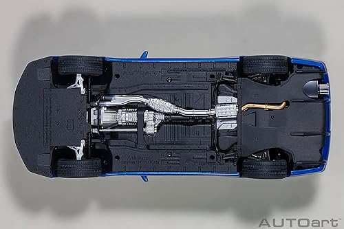 Miniatura 7 de AUTOart 118 Nissan Skyline GT-R (R34) V Spec II Bayside Blue Modelo Coche
