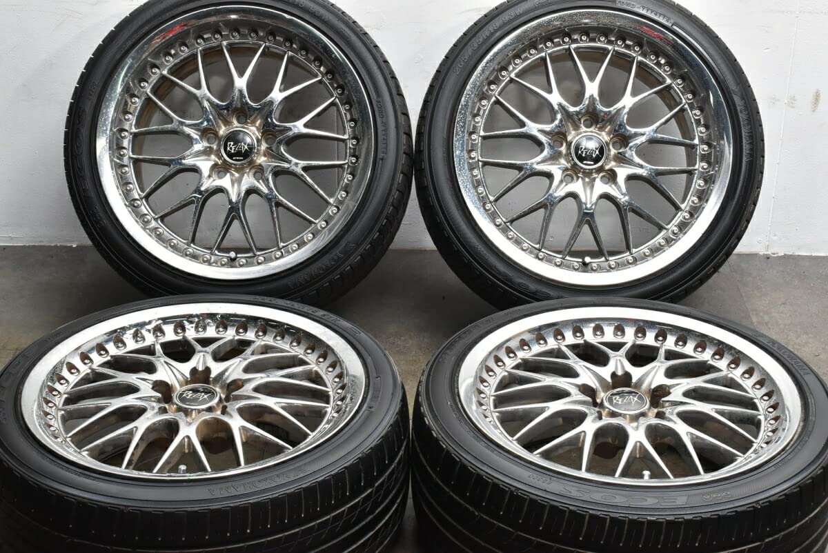 Amazon | 中古 タイヤホイール 4本 18インチ 8.5JJ +40 9.5JJ +45 235 