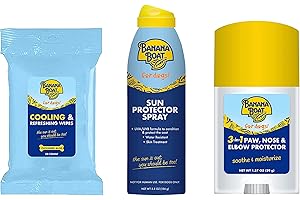Banana Boat 3-Pack Dog SPF Protection Bundle