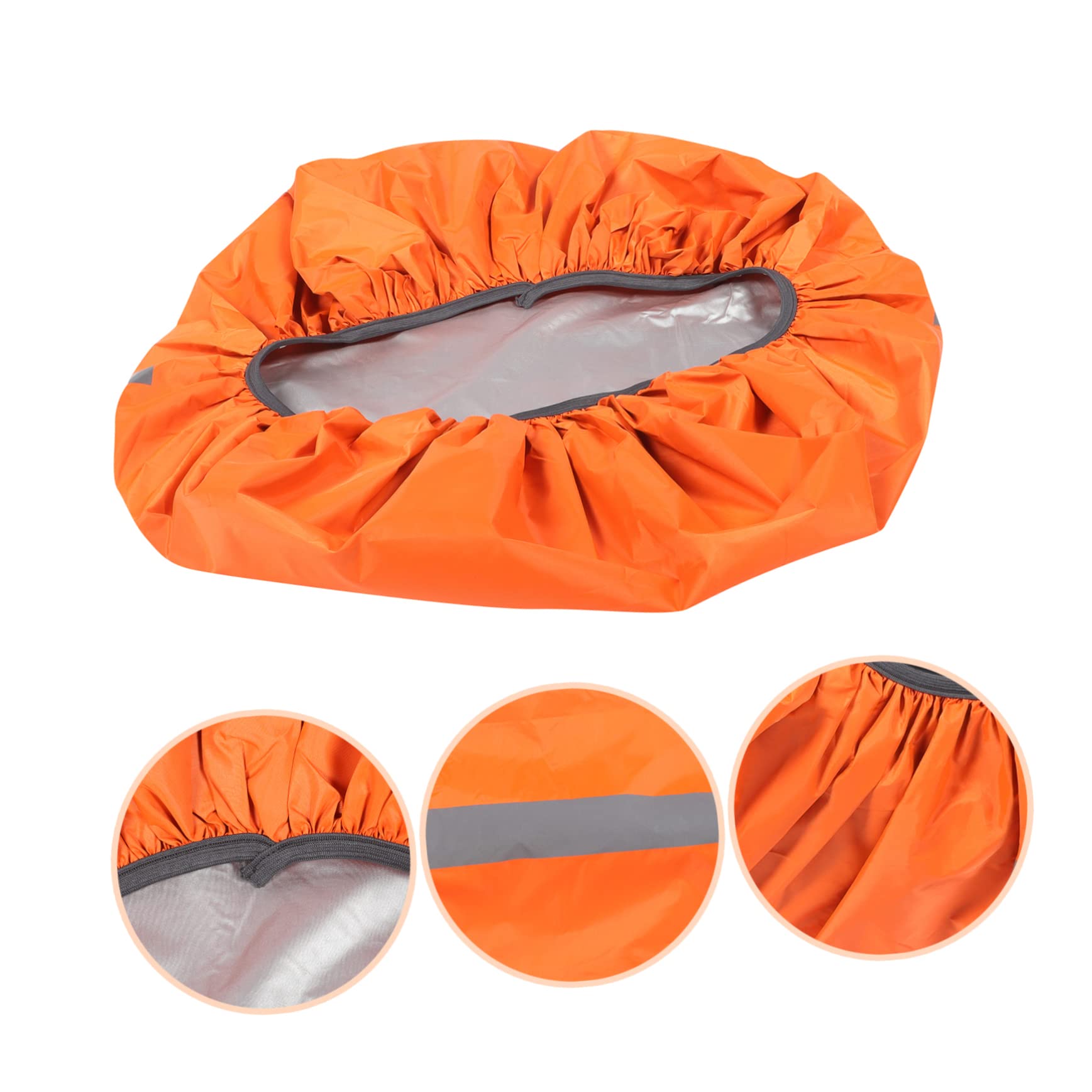 Didiseaon 2pcs Backpack Rain Cover with Reflective Strip and Compact Design for Outdoor Activities Lightweight and Portable for Hiking Camping and Cycling