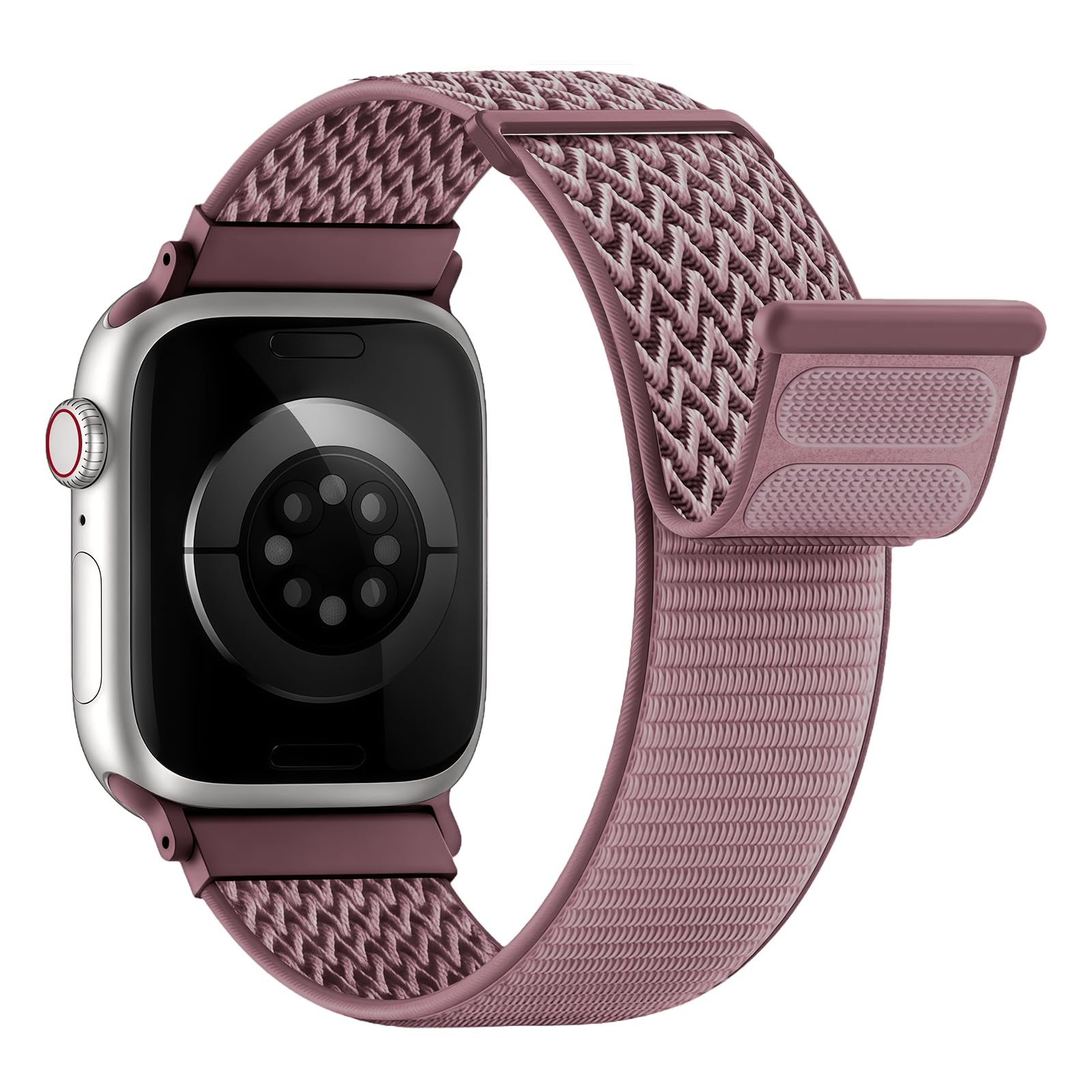 Nylon Sport Loop Armband für Apple Watch Armband 44mm 40mm 46mm 45mm 42mm 41mm 38mm Ultra/3/2 49mm Herren Damen,Weich Atmungsaktiv Stoff Band Apfelband für Apple Watch Series 11 10 9 8 7 6 5 4 SE/3/2