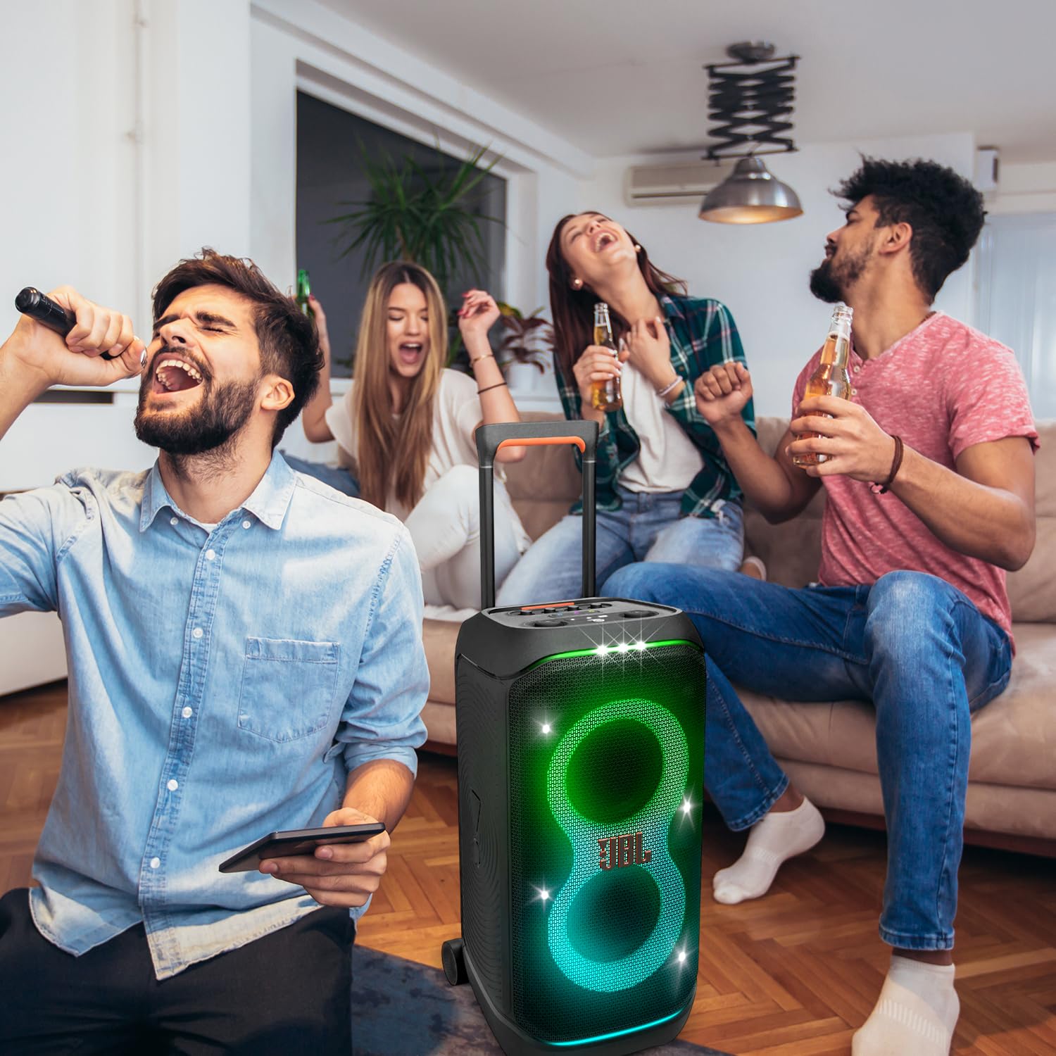 10Ah Batterry 400 compatibile con Altoparlanti PartyBox Stage 320 e Xtreme4 | Facile Installare, Batteria per Prolungare Durata Della Festa