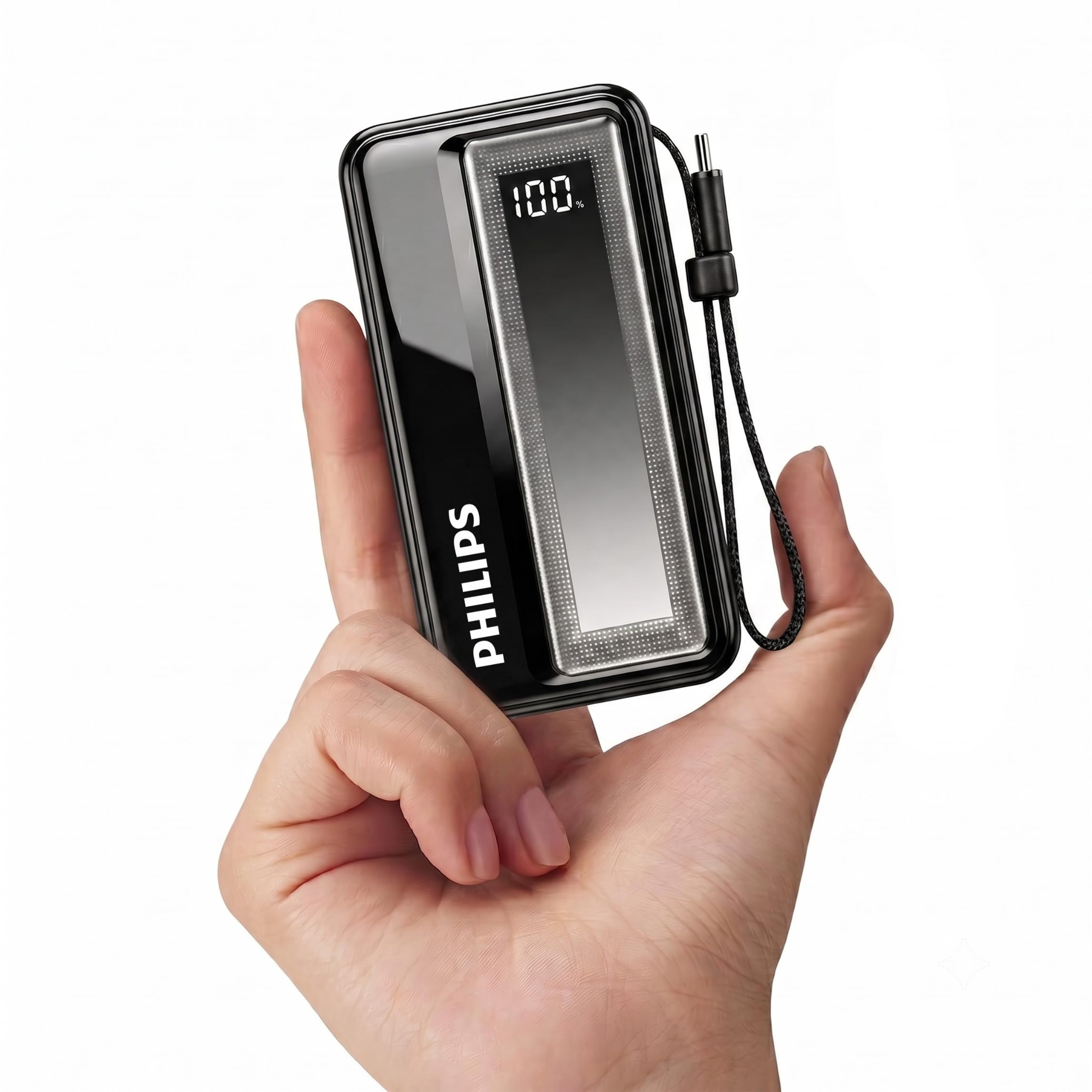 Philips 10000mAh 30W Fast-Charging Power Bank at ₹2,099 – Amazon