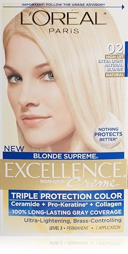 Miniatura 111 de L'Oreal Paris Excellence Triple Protection - Coloración permanente para el cabello, marrón oscuro [4] 1 unidad (paquete de 10 unidades)