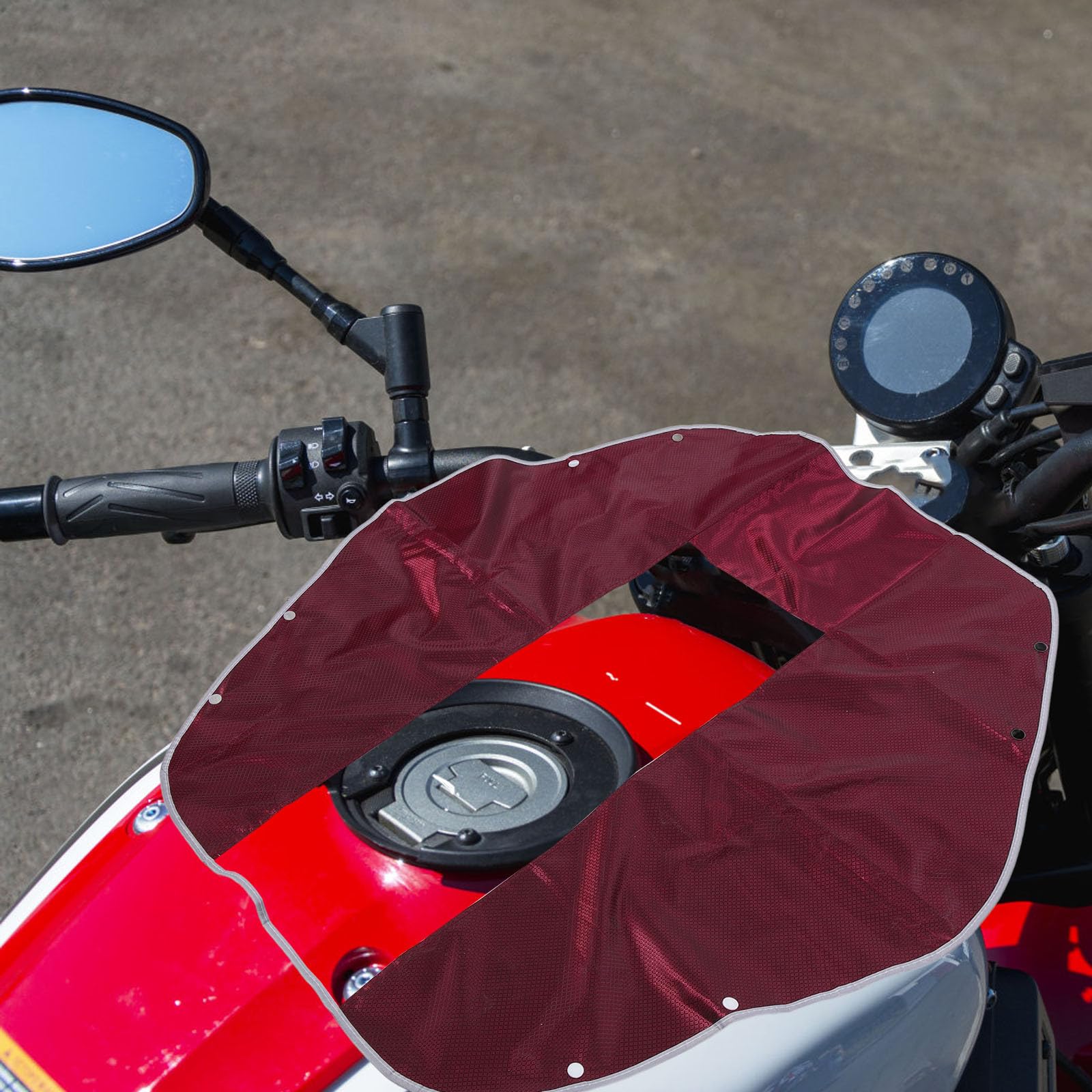 SMASOLO Cubierta Material Oxford y Pvc para Panel de Scooter Eléctrico Resistente Lluvia Funda Protectora para Pantalla y Control , Adecuado para Uso al Aire Libre