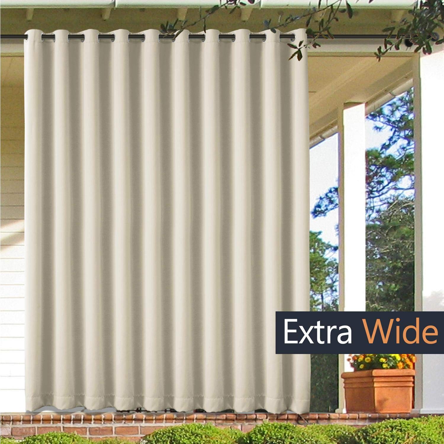 Custom Sunbrella Outdoor Curtains Curtains & Drapes 2023