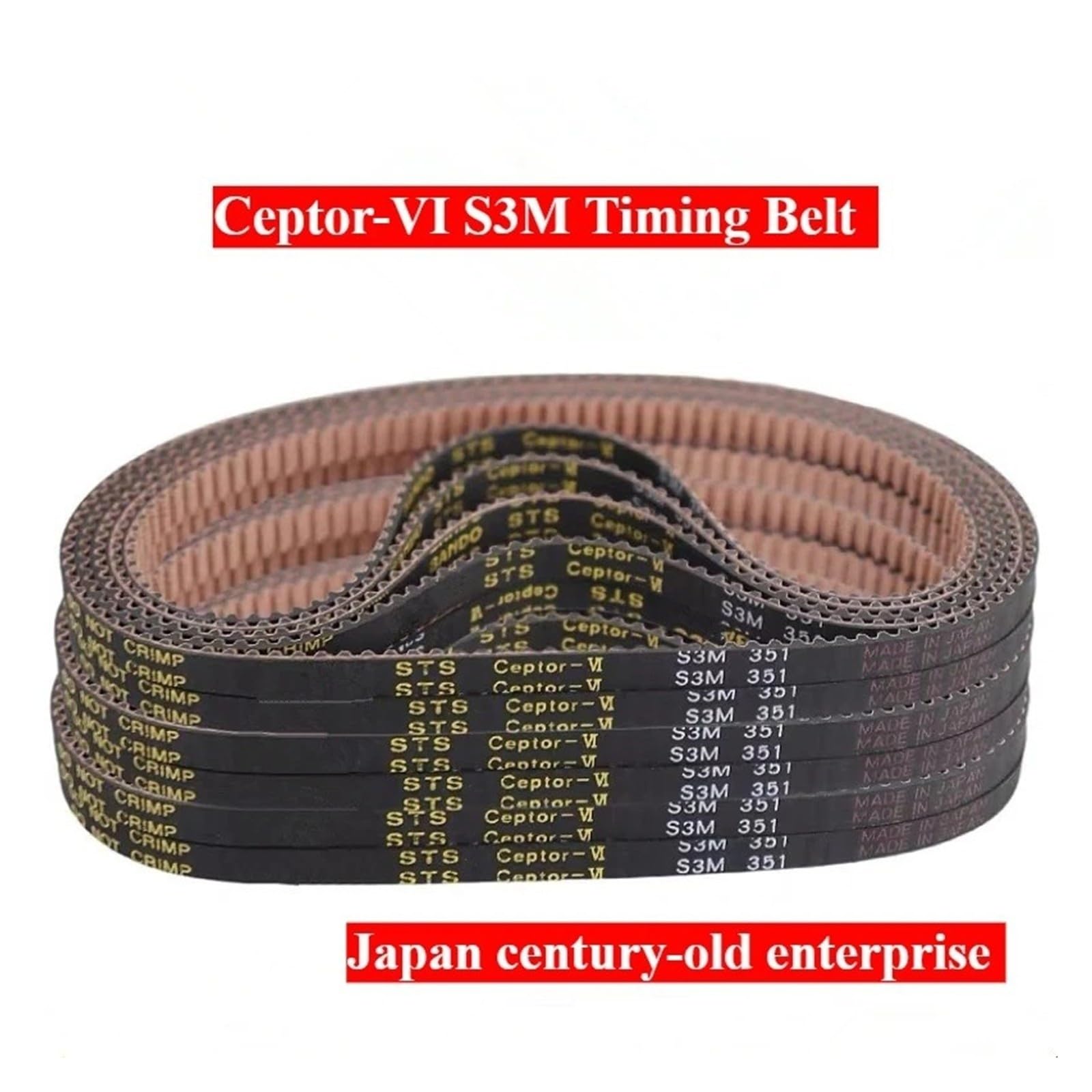 5 sztuk japonia STS Ceptor-VI S3M pasek rozrządu
