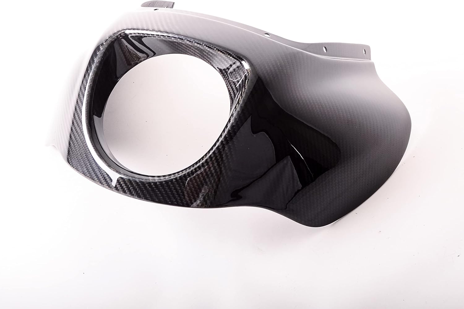 Bestem Carbon Fiber Front Fairing Twill for Harley Street Bob (18-21) / Low Rider S (20-21) OEM Fitment Clube Style Lowrider Look, Works with Harley OEM Windscreen or Bestem Carbon Fiber Windscreen