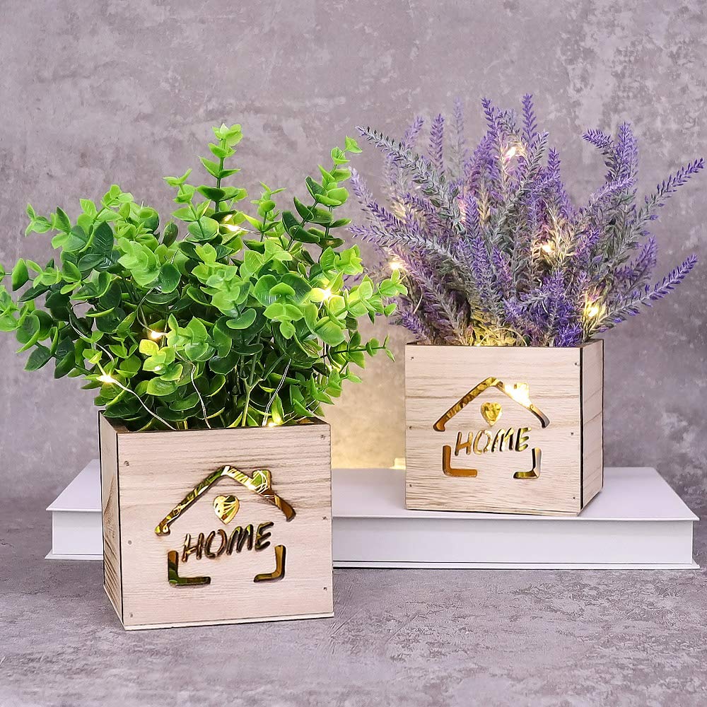Artificial Plants With Lights Decor For You