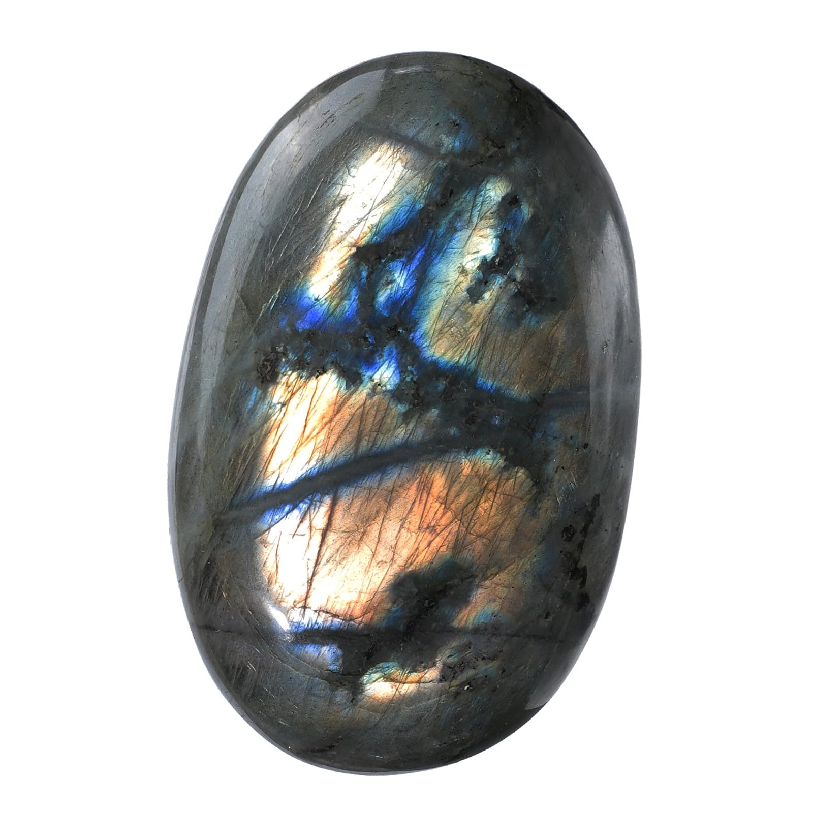 Pierre de poche labradorite pour la méditation à la maison et l'équilibre quotidien