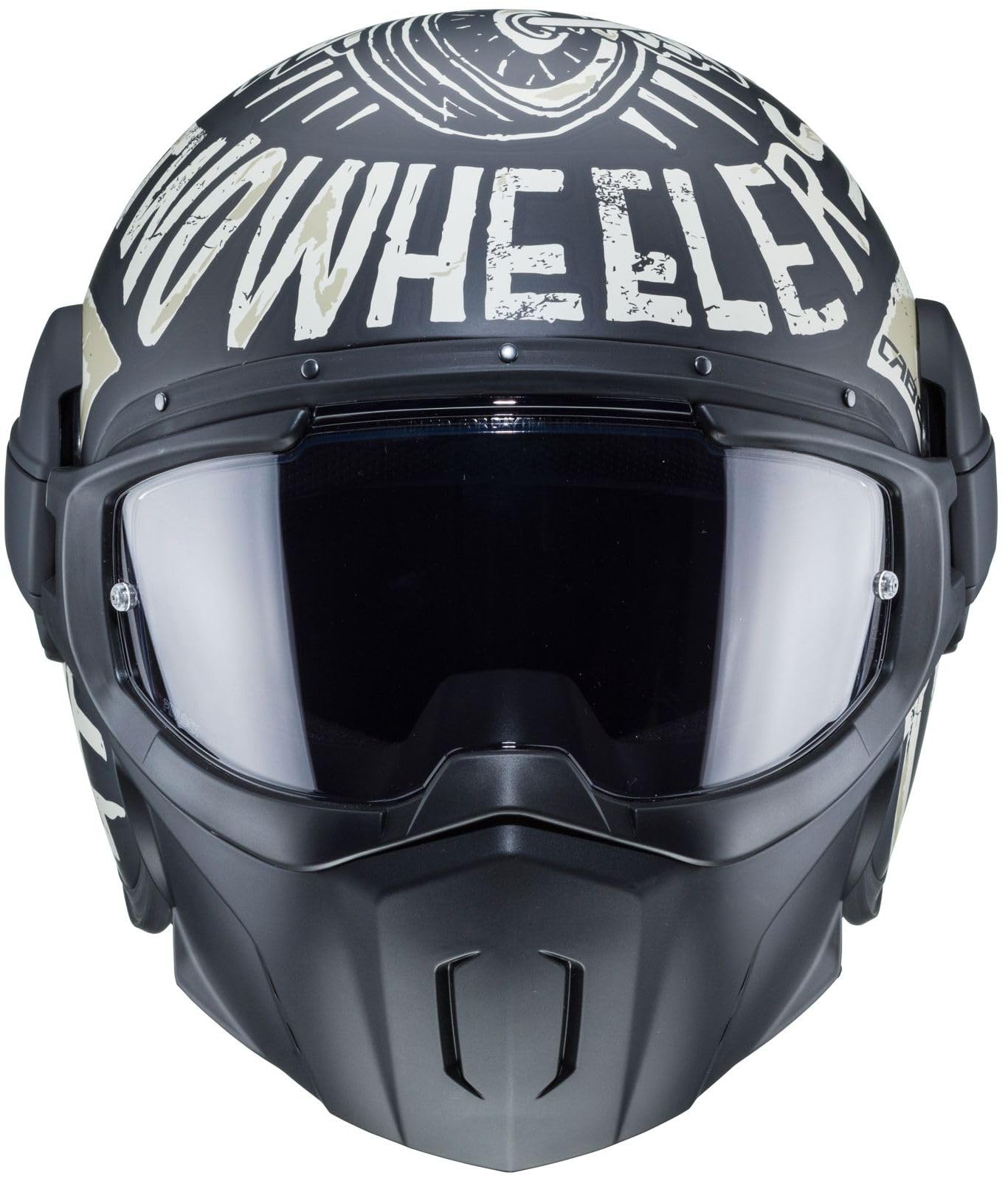 CABERG JET GHOST NUKE MATT BLACK/GREY L