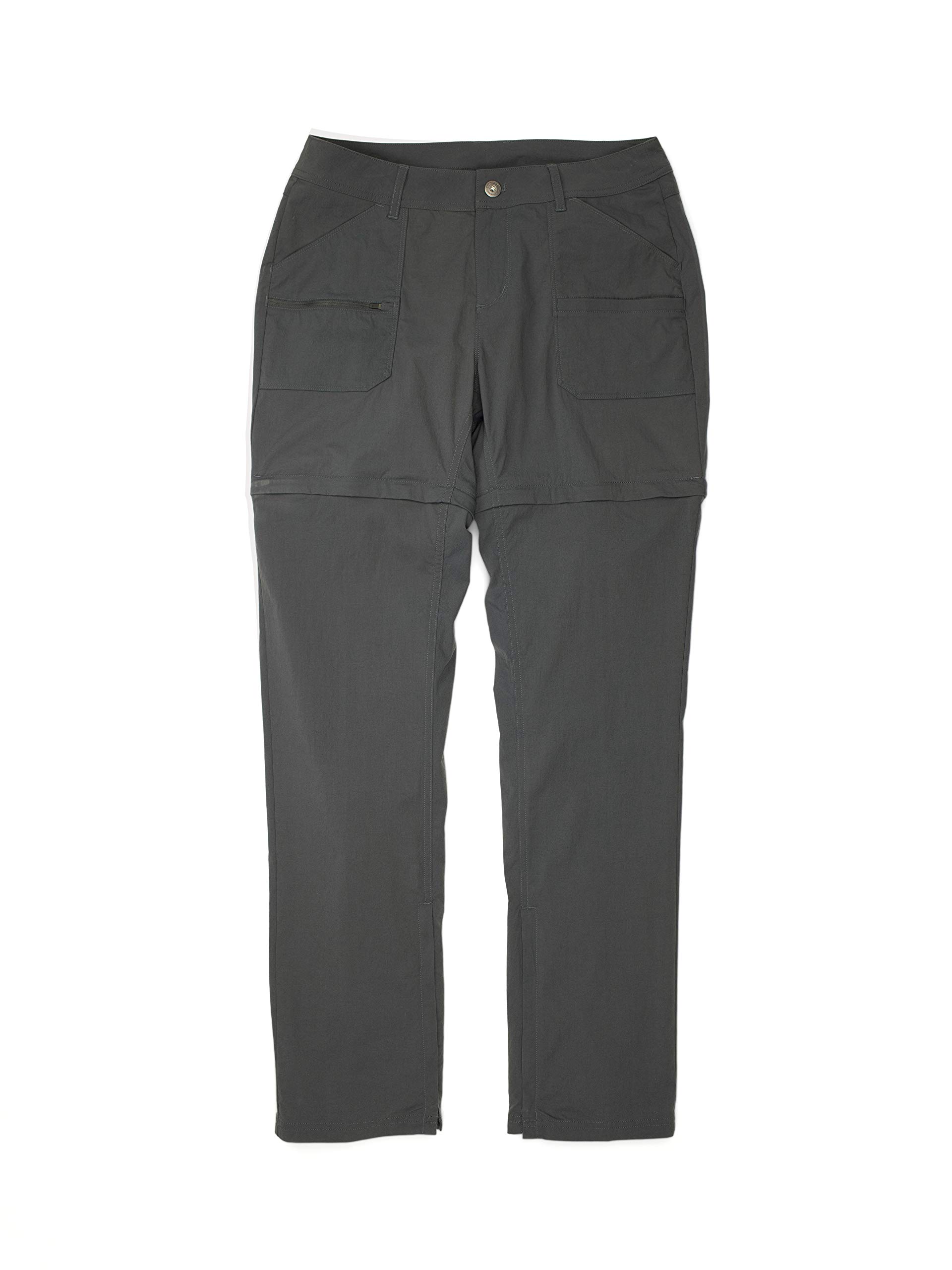 ExOfficio Women's BugsAway Petra Convertible Pants, Dark Steel, 16