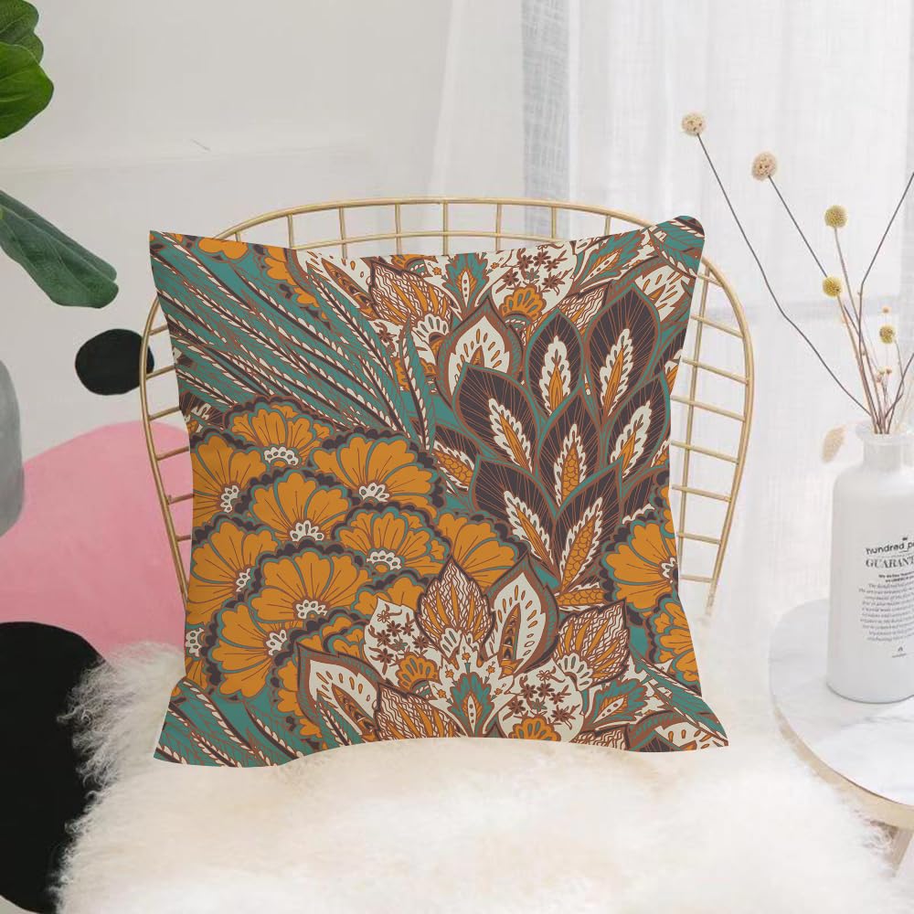HYMSXW Cushion Cover,Throw Pillow Case Home Decorative for Living Room Bedroom Sofa Chair 20X20 Inch,fills web page background surface textures. Gorgeous background,Pillowcase 50X50cm