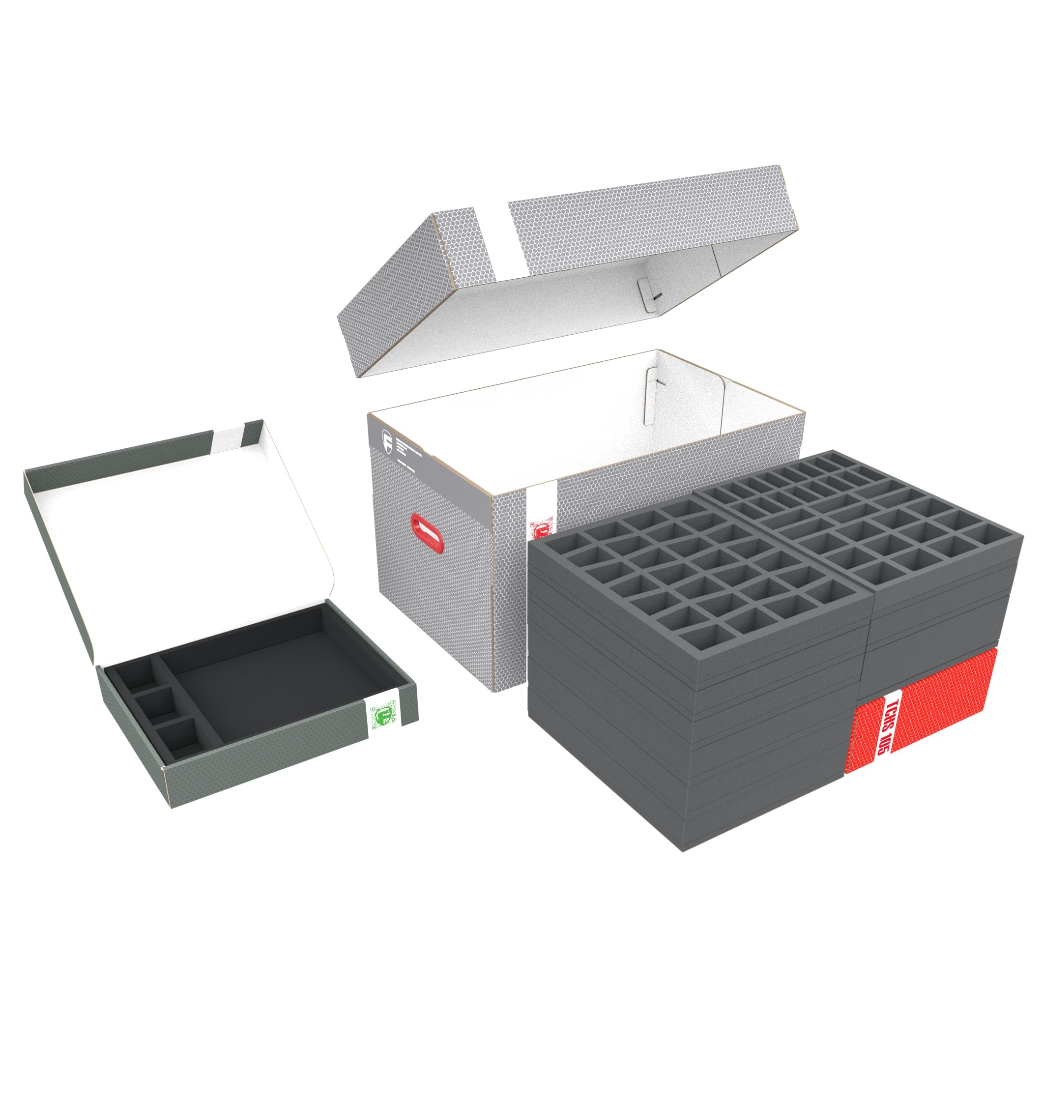 Feldherr Lagerboxen-Set kompatibel mit Marvel Zombies X-Men Resistance Grundspiel - 6 Erweiterungen + Kickstarter Exclusives