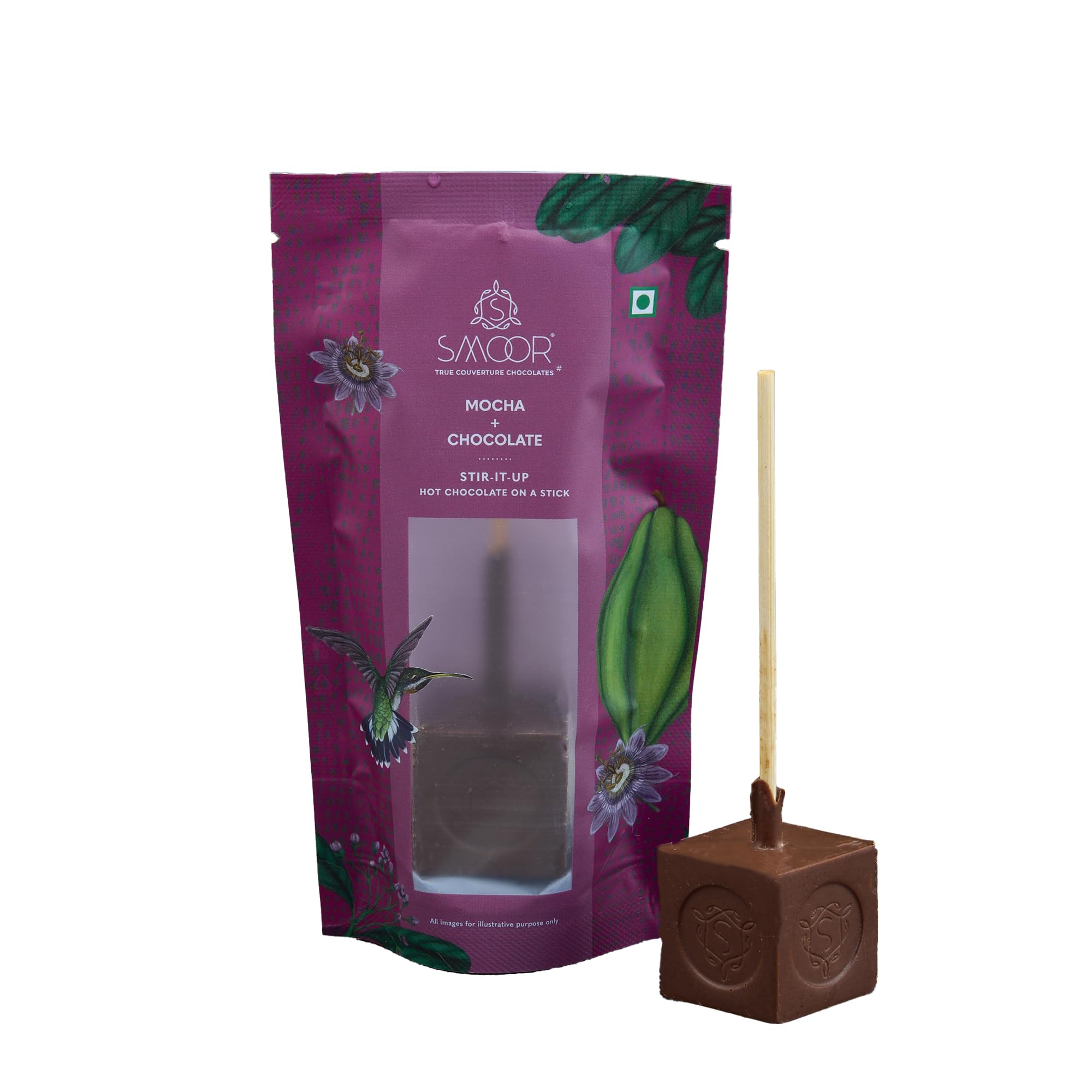 SMOOR Stir-it-Up Hot Chocolate Mocha Cubes | DIY dissolvable hot chocolate on a stick | Hot chocolate | Perfect For Snacking & Gifting |Birthday,Anniversary, Christmas, New Year Gift | 90g(Pack of 3) (B099BMJB9D) Amazon Price History, Amazon Price Tracker