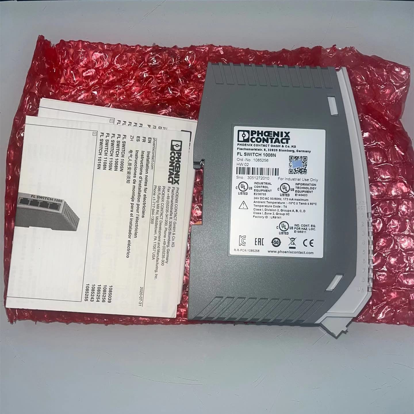 Amazon.com: 1pcs 100% New Phoenix Ultra-Thin Industrial Switch FL  