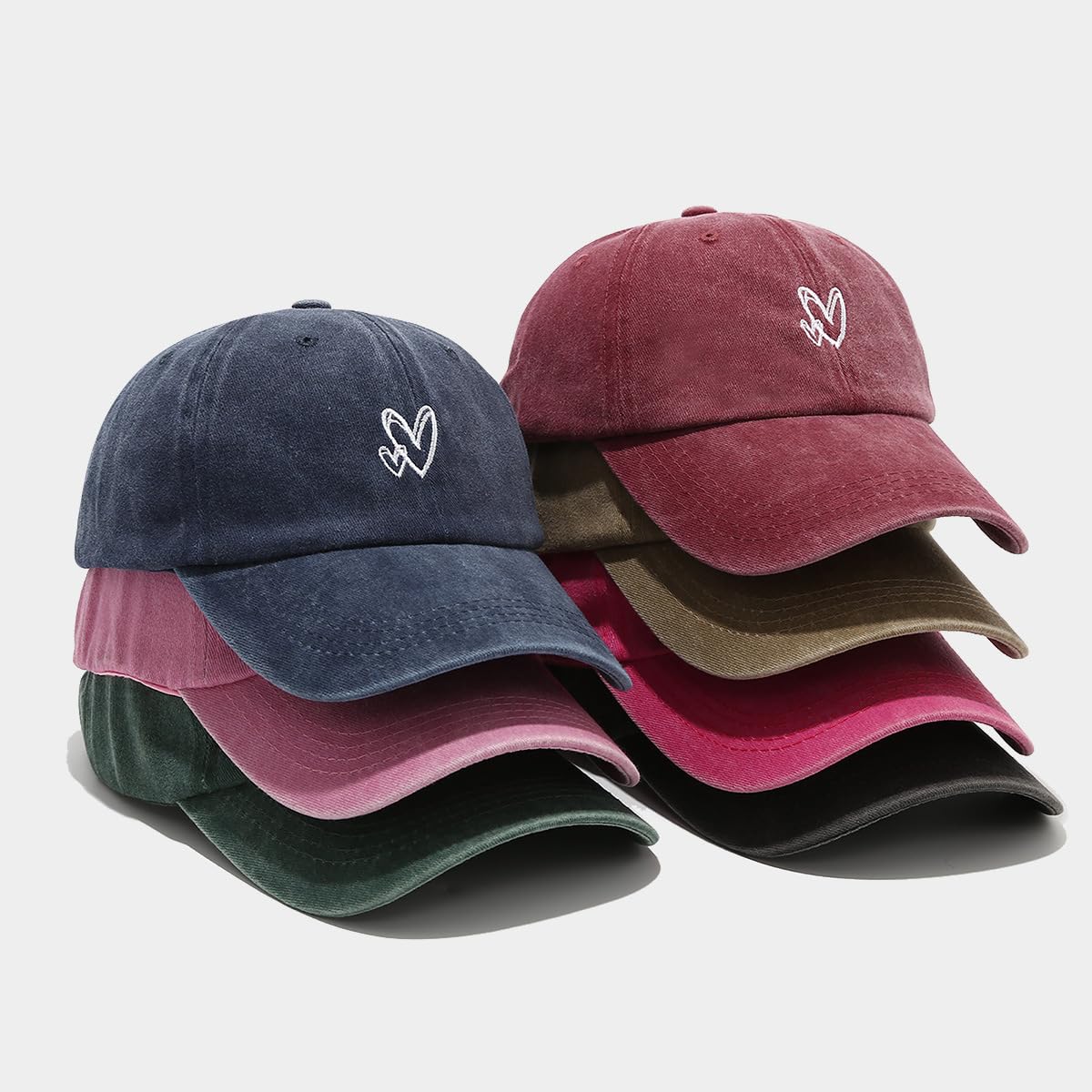 Casquette Baseball Casquette Coton Femme Stylé Confortable Casquette de Sport Réglable pour Homme Unisexe