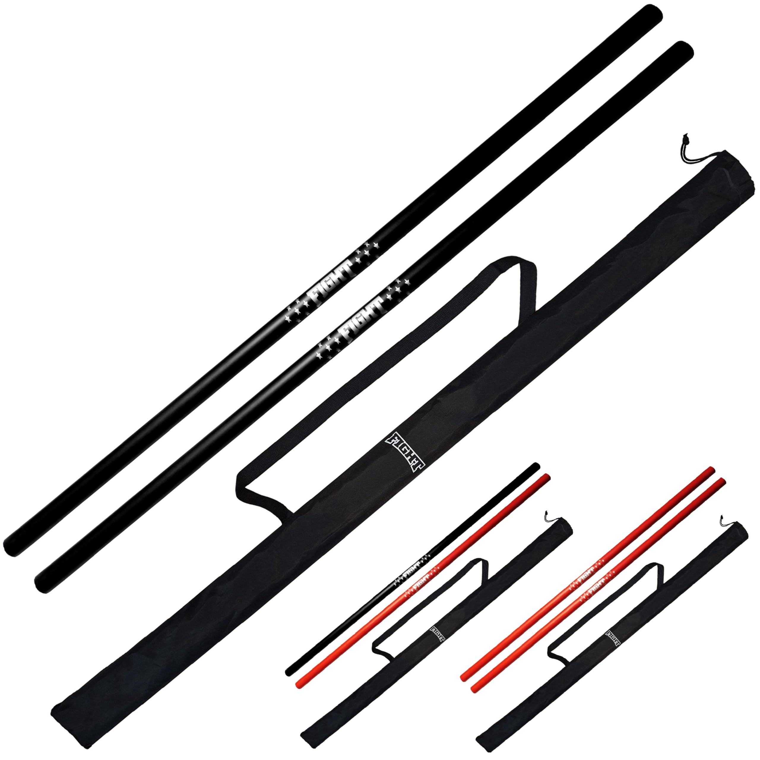 Foam Padded Practice Staff 4 Ft with Carry Bag, Bo Staff, Bo Staff for Martial Arts and Karate