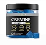 Generic Creatine Monohydrate Gummies-Creatine Gummies for Men & Women-Creatine Chews-Creatine Preworkout-Muscle Growth-Flavored Creatine-Sugar Free-Vegan