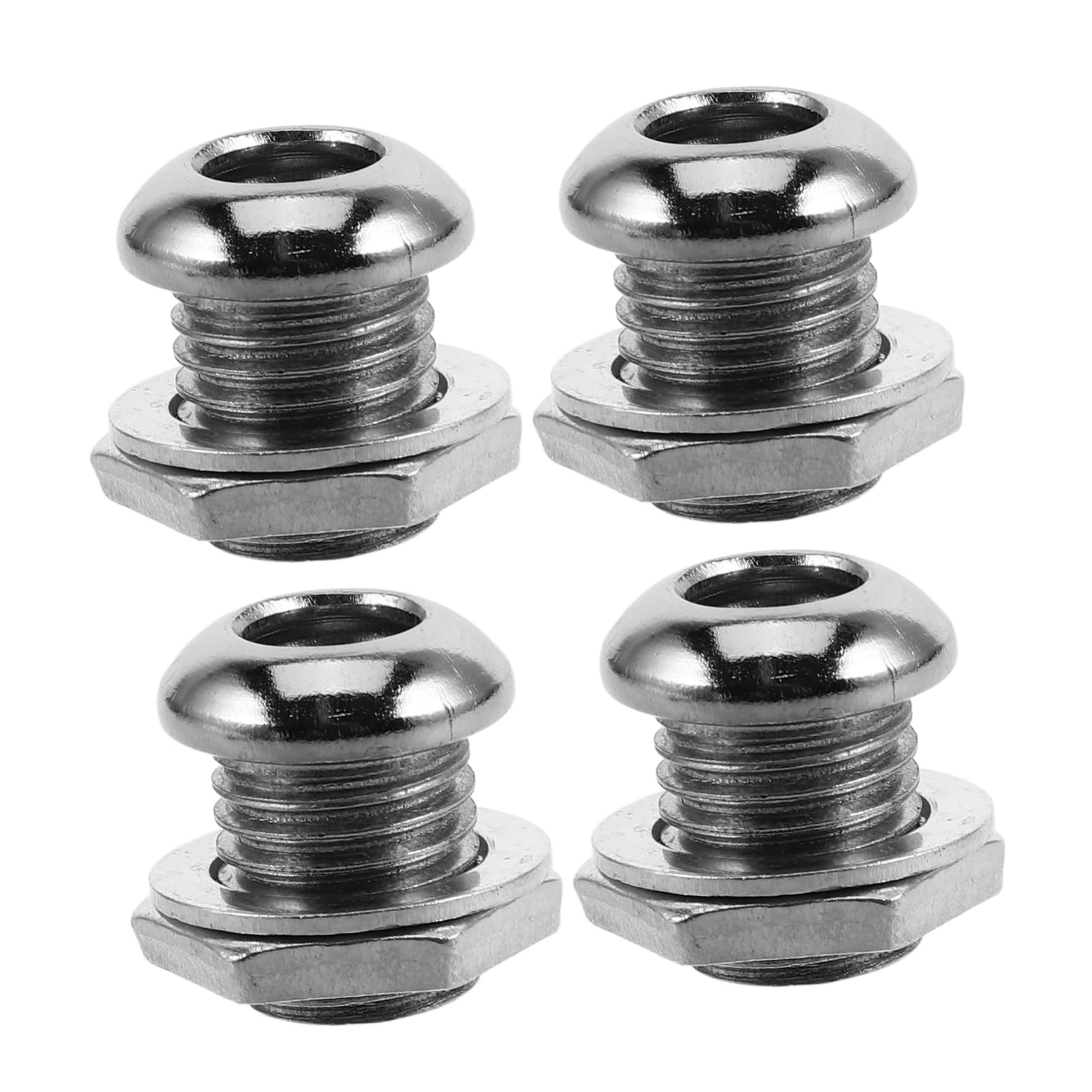 GALPADA Percussion Drum Hardware Sturdy Alloy Drum Air Hole Screws Ventilation Easy Installation