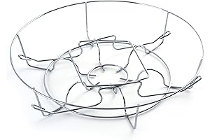 Norpro Large Canning Rack, 12.25in/31cm, Chromed Steel