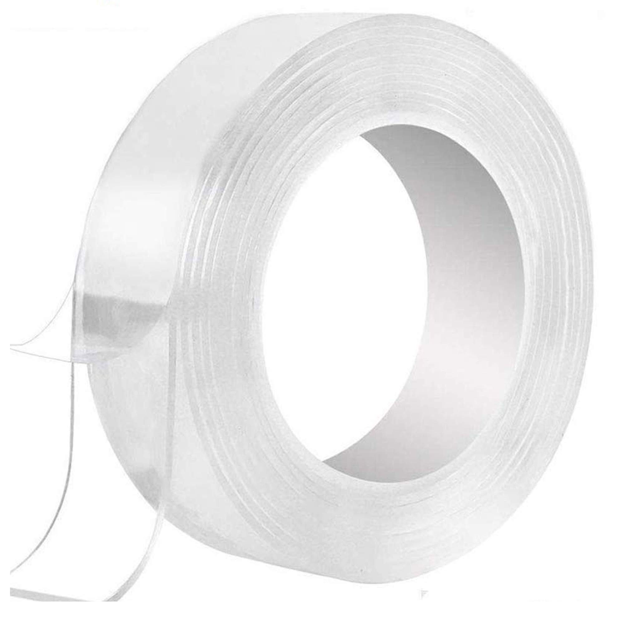 GameReserves® Adhesive Grip | Double Sided | Reusable | Nano | Washable | Removable | Sticky | No Trace | Anti-Slip Gel Tape for Metal, Glass, Wall, Home, Office & Decor