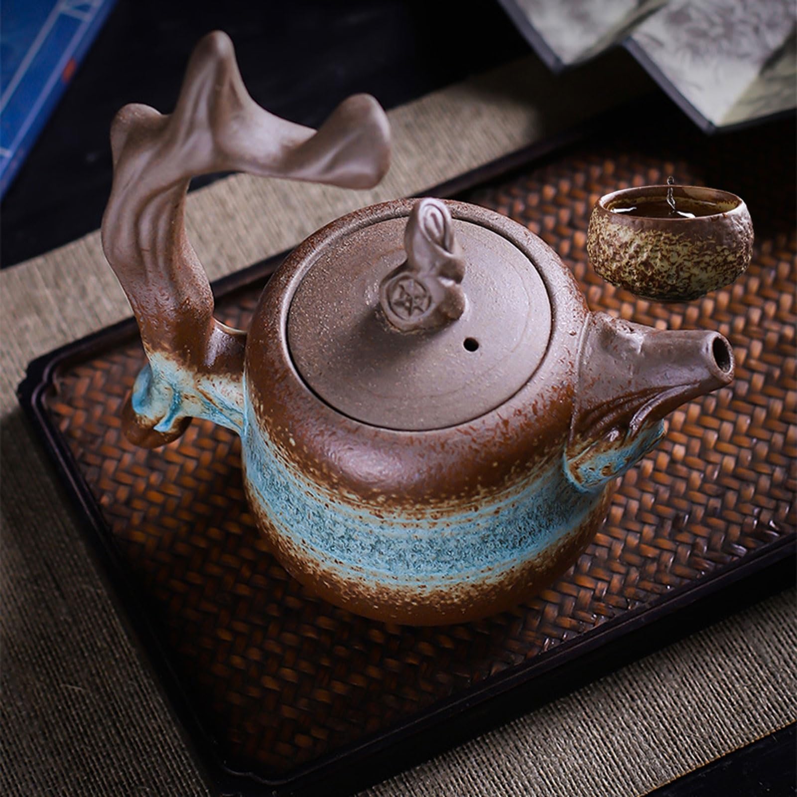 Amazon.com | DLBJZQXC Japanese Tea Set For 2, Vintage Fine Ceramic