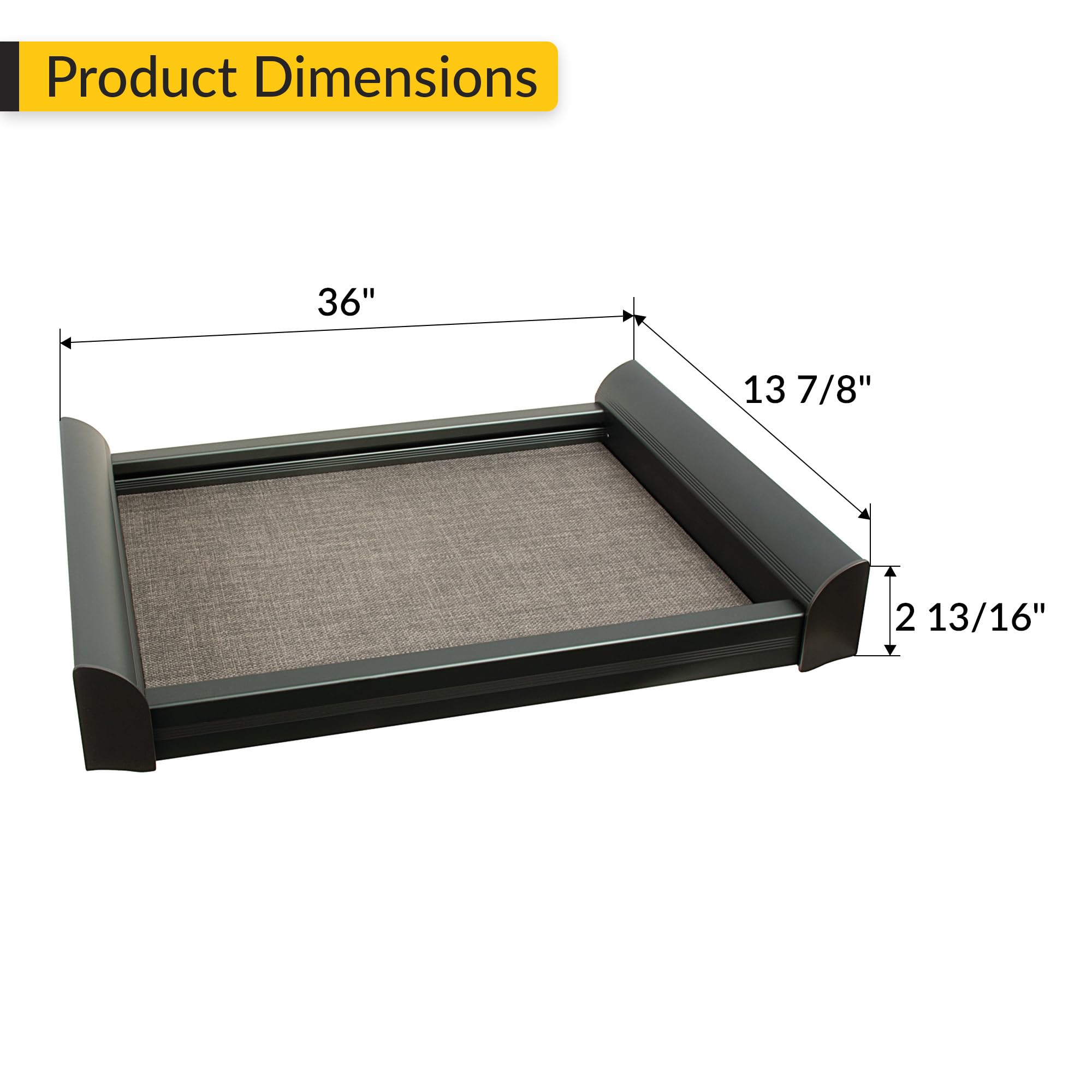 Brixwell QHH3-007 Pull Out Shelf 36