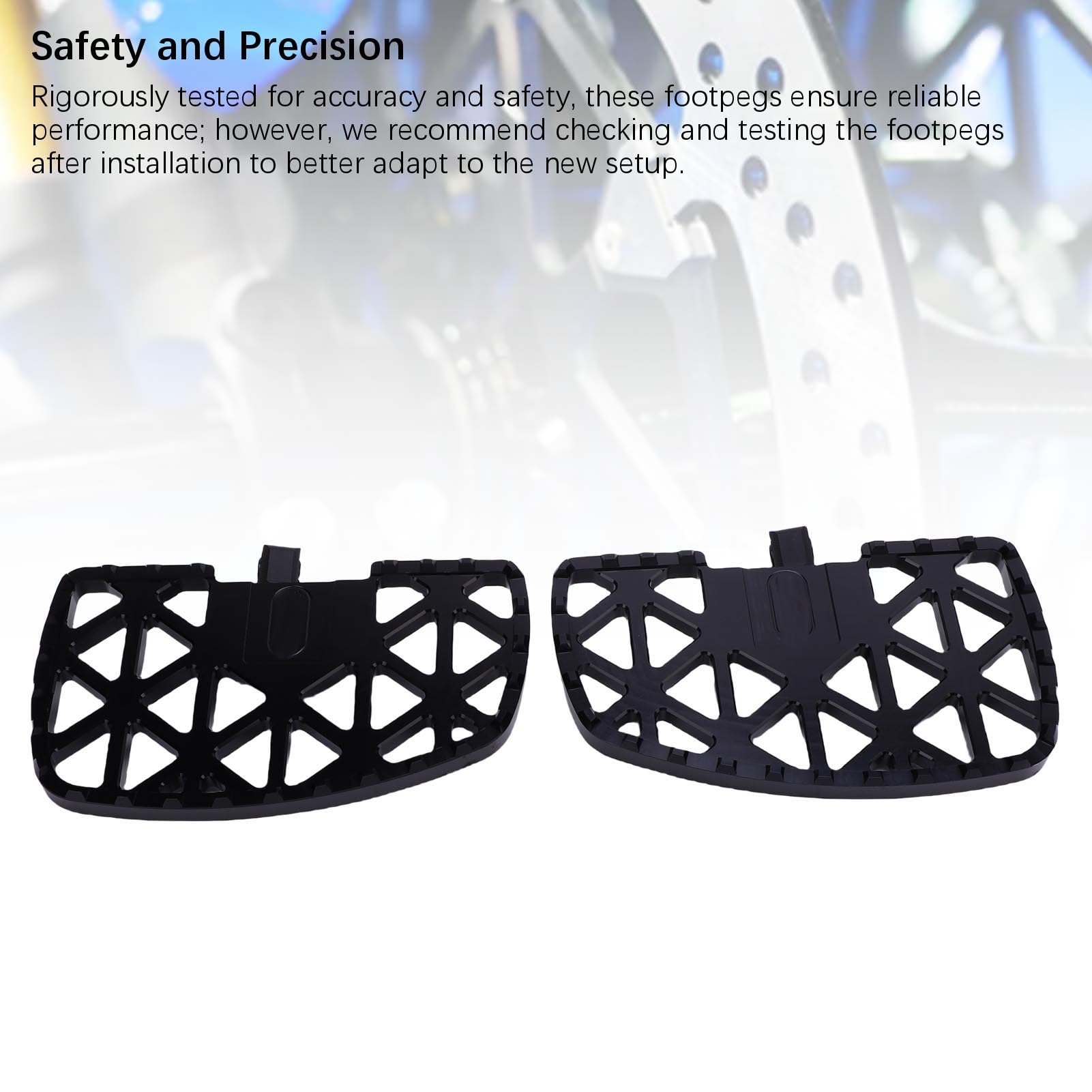 Trittbretter für Vorderfahrer, Aluminiumlegierung, 360° Drehbare Motorrad-Fußrasten, Passend für Indian 2015–2024, Langlebiges und Ergonomisches Design