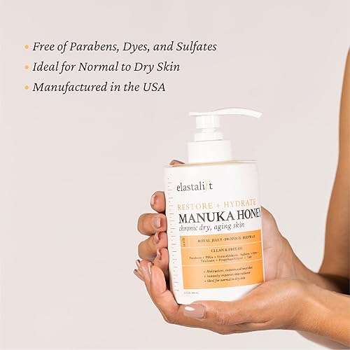 Miniatura 6 de Elastalift Manuka Honey Loción facial y corporal Crema hidratante para levantar reafirmar y apretar la piel Loción antienvejecimiento para el