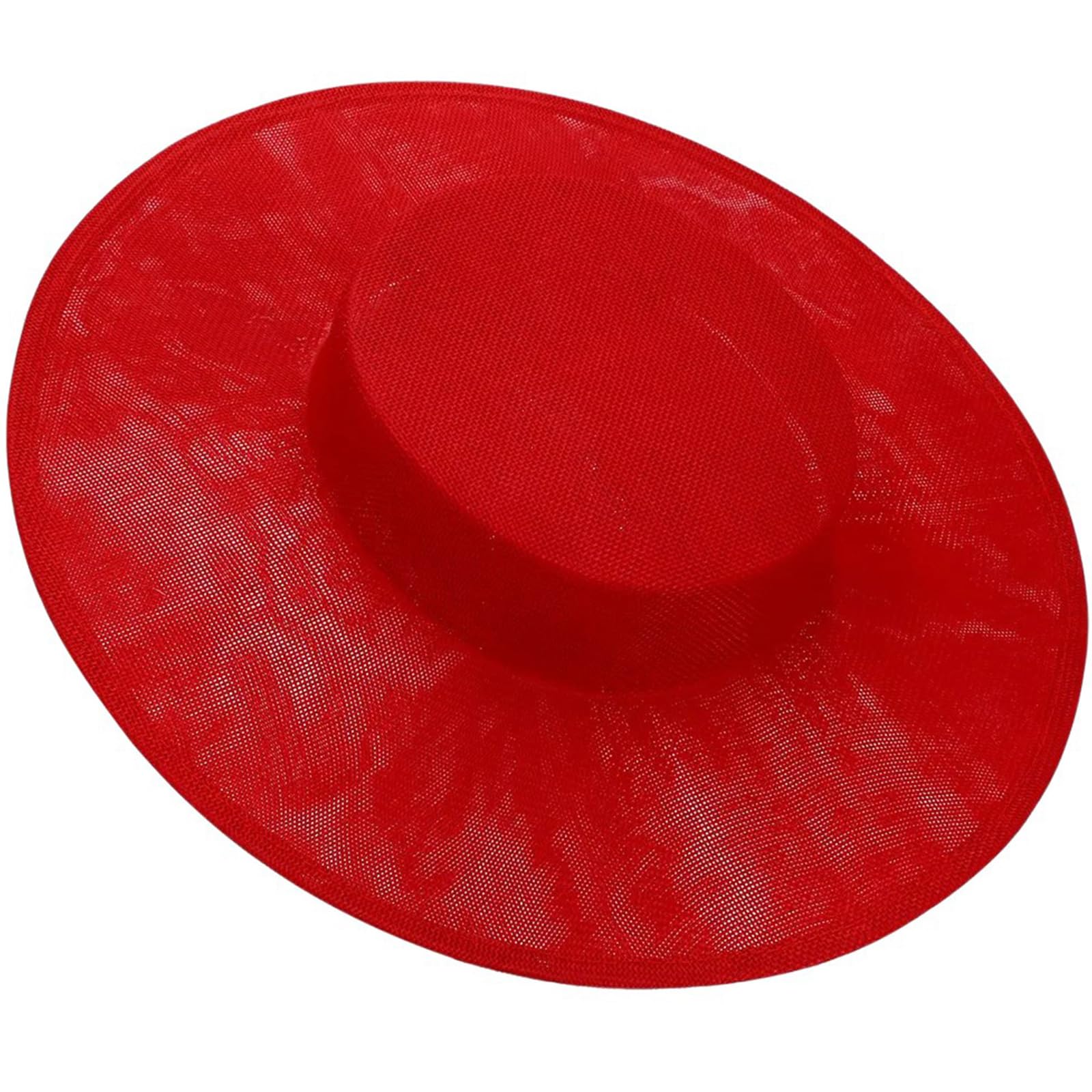ZHENGCI Plain Color Trend Fascinator Hat Base for Women French Fascinators Banquets Hats for Banquets Versatility Hat Base