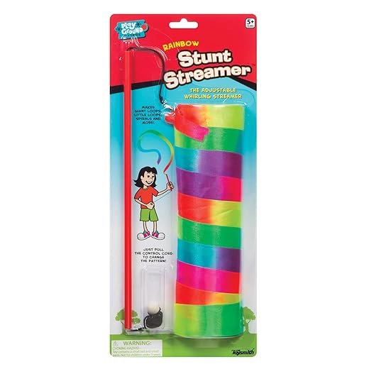 Toysmith Rainbow Stunt Streamer