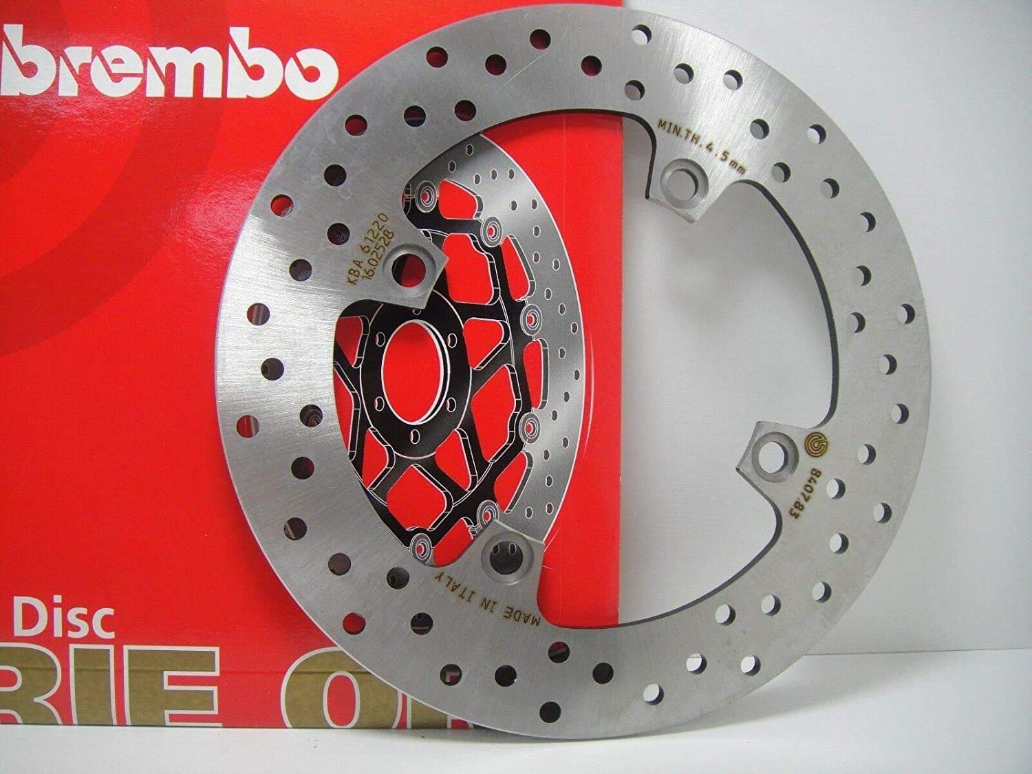 DISCO FRENO POSTERIORE BREMBO CBF 500 2004 > 2008 CBF 600 2004 > 2007 CBF N 600 2003 > 2007 CBF S ABS 600 2003 > 2007 CBR F ABS 600 2011 > HORNET 600 2007 > CBF 1000 2006 > 2012