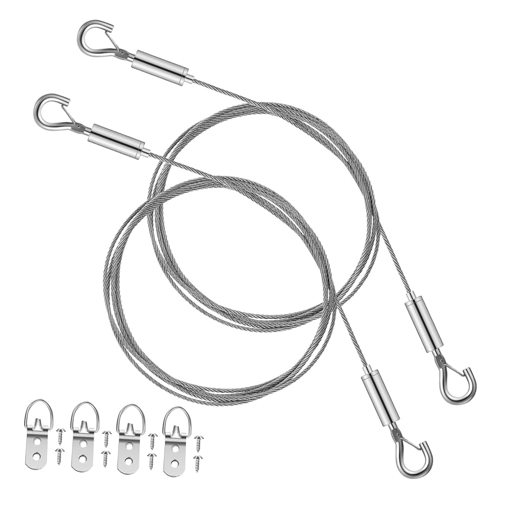 【ギャラリー用品】45点セット・フジカラー額縁ディスプレイ用具・ワイヤーフック他 Amazon | LIFKICH 1 セット 高品質の画像吊り下げワイヤー 絵画