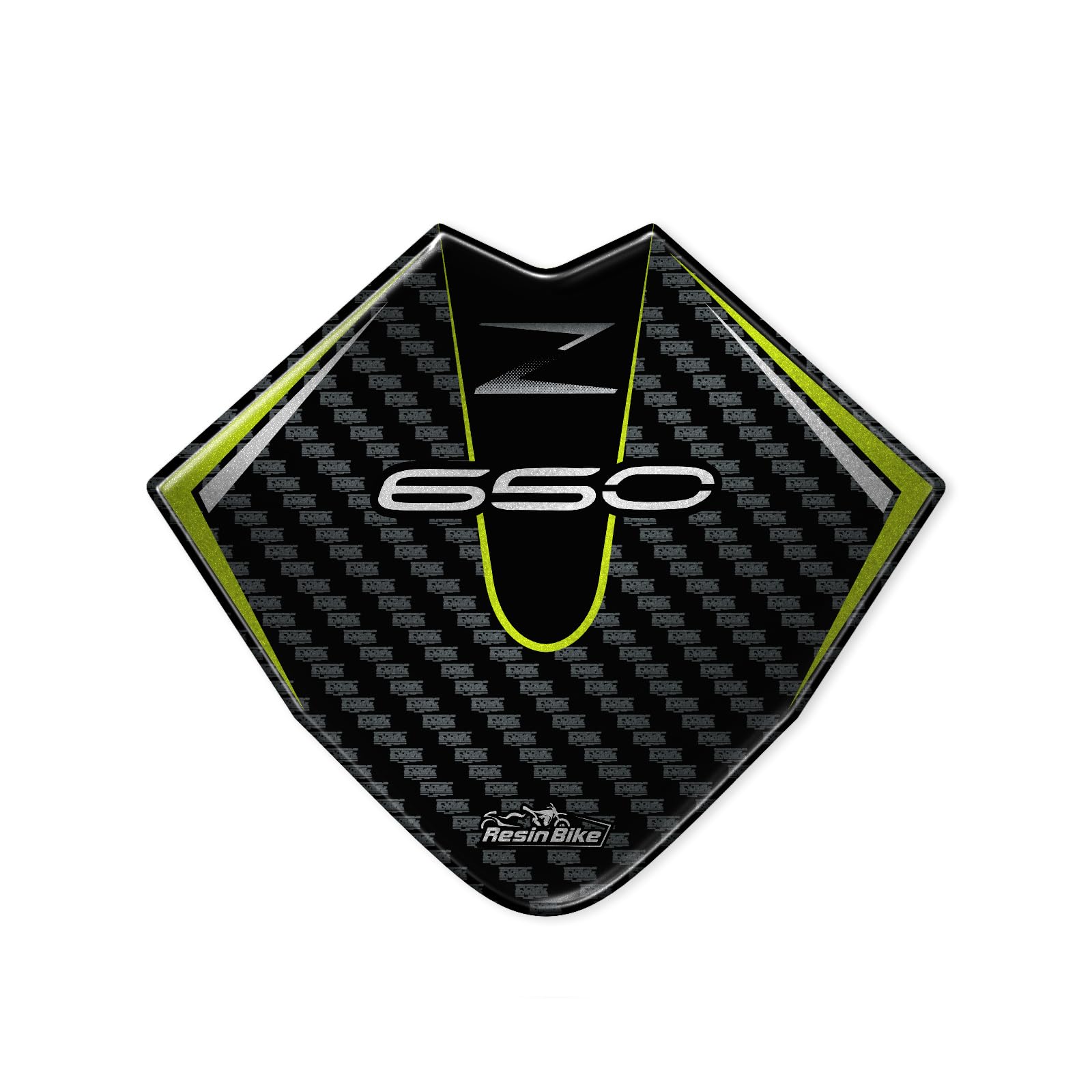 Resin Bike 3D Aufkleber Set Für Kawasaki Z900 - Tank Schutzfolie Made In Italy