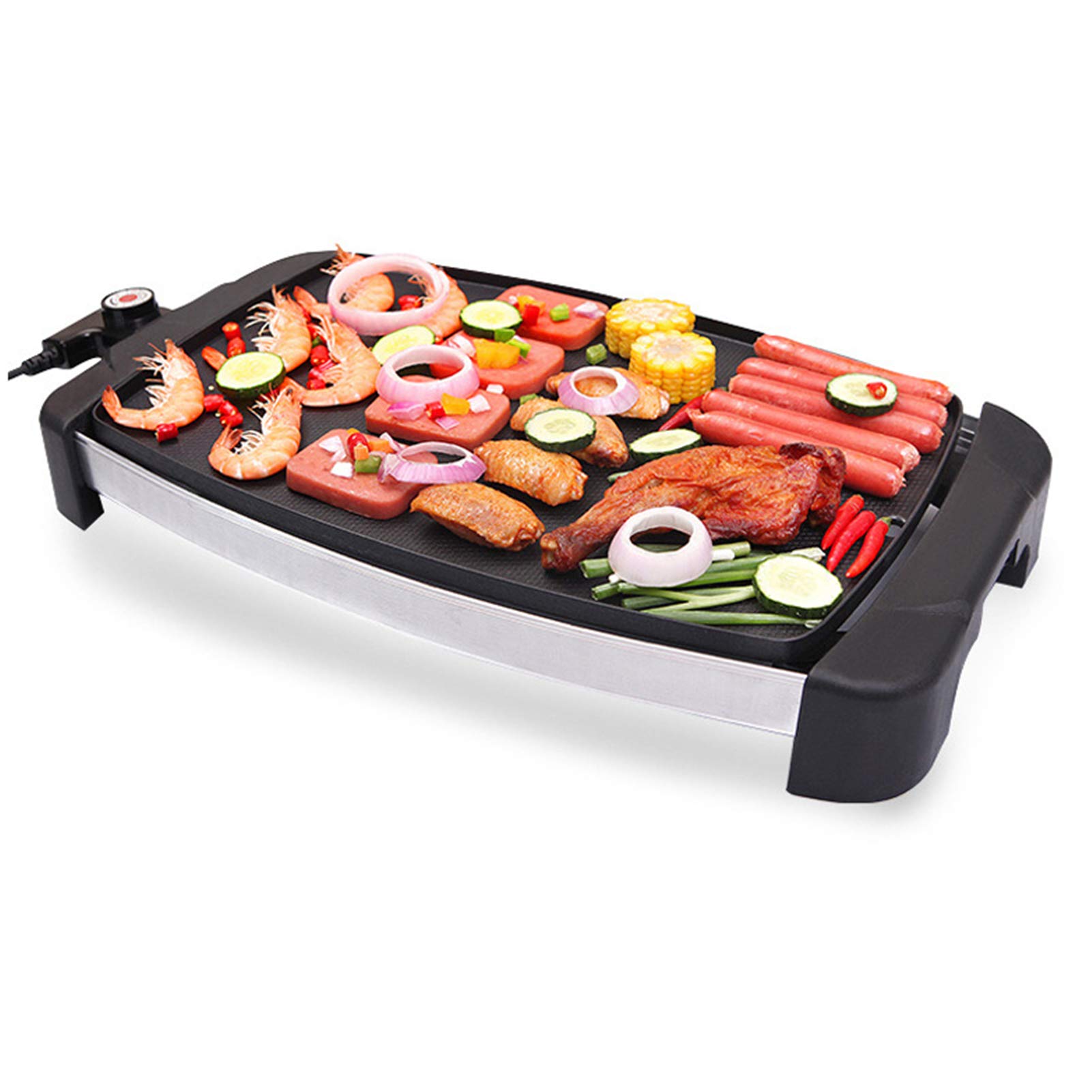Buy Wxnnx Smokeless Electric Teppanyaki Grill 1800W Indoor BBQ And