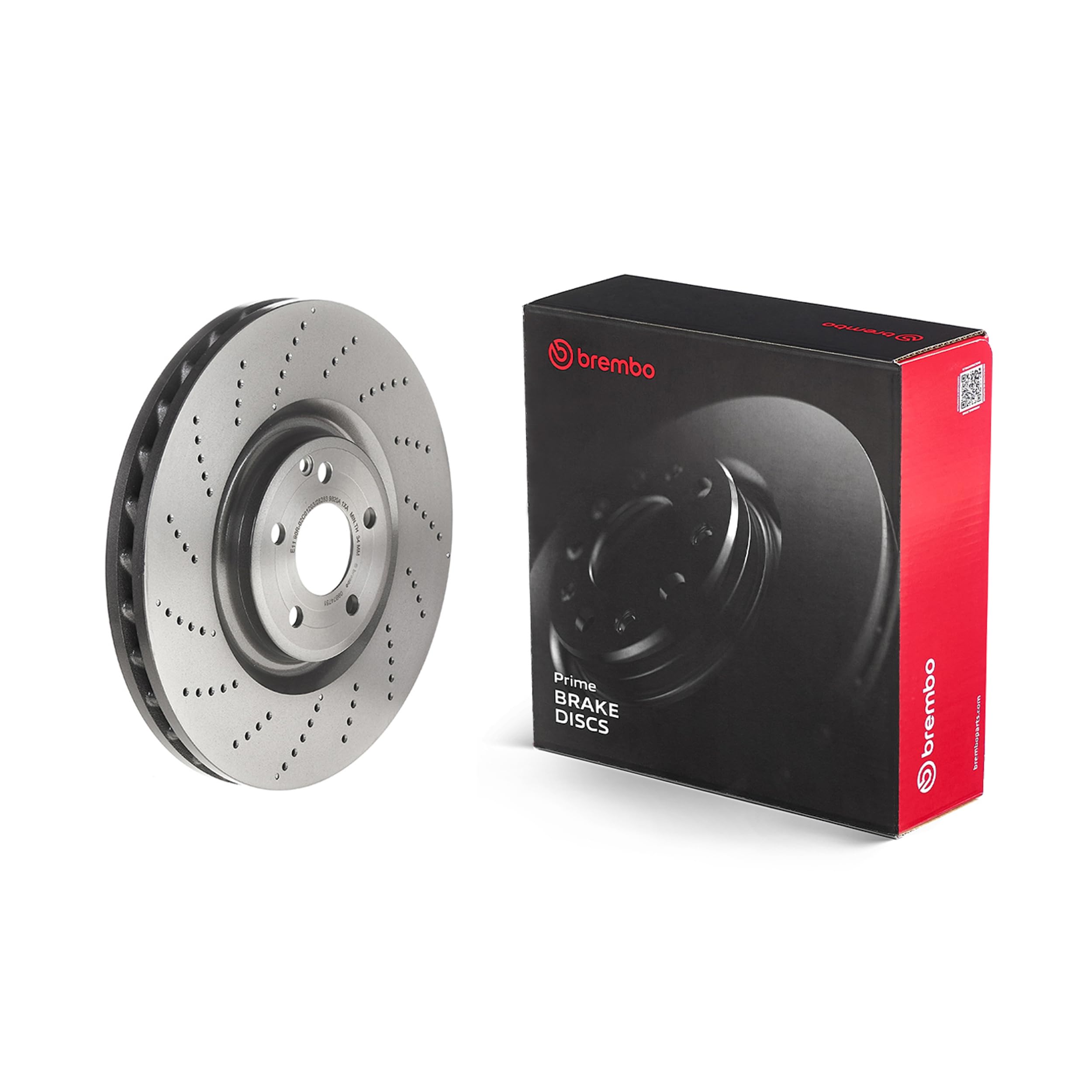 Brembo 09B74751 Discos de Freno con Recubrimiento UV, Set de 2