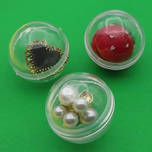 Miniatura 4 de 50 unidades de máquina expendedora de cápsulas de 1.102 in1.1 pulgadas Cápsulas de máquina de chicles redondas Cápsulas de máquina expendedora