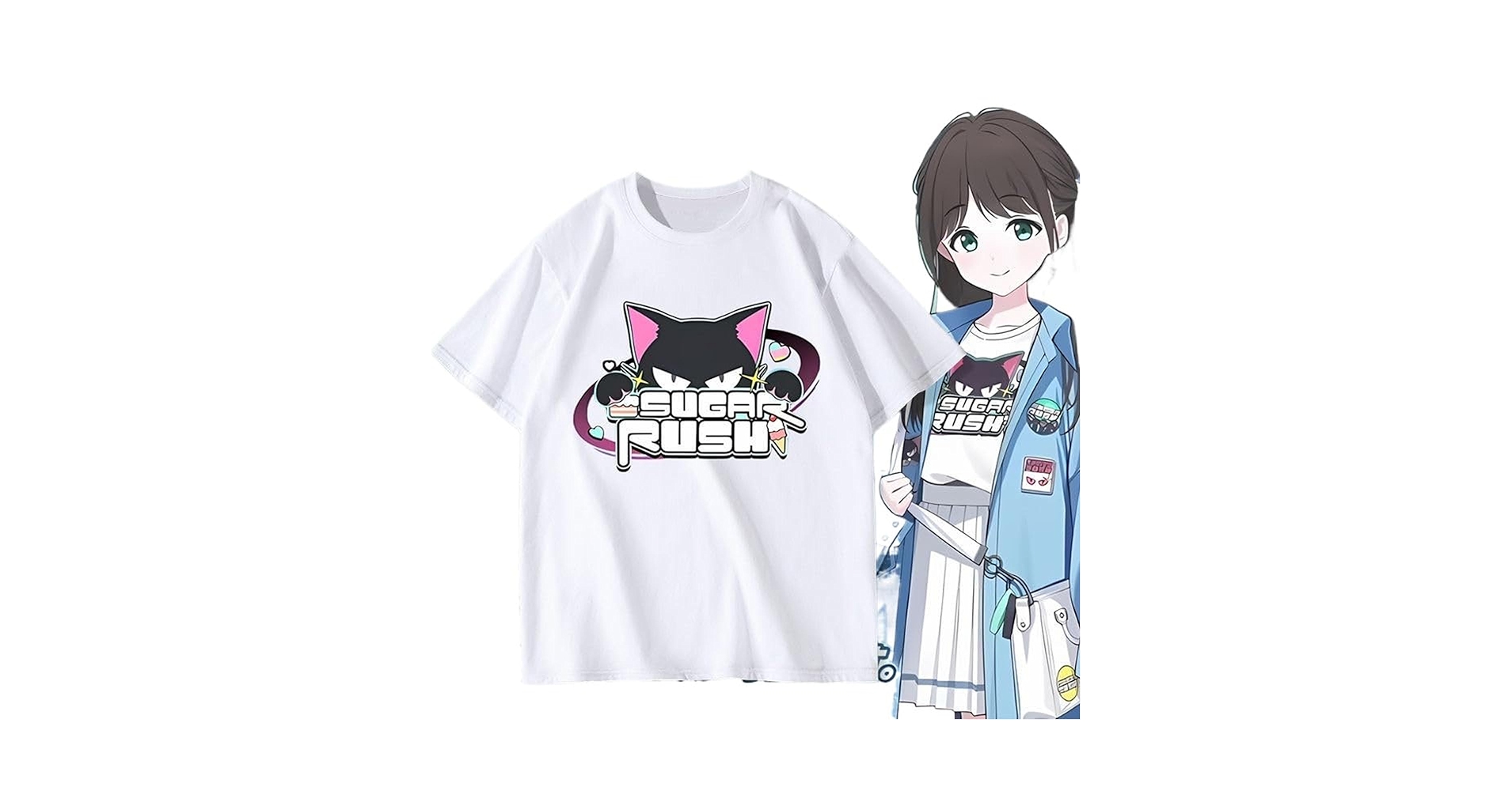 DyDo　ブルーアーカイブ　非売品　Tシャツ　杏山カズサ DyDo ブルーアーカイブ 非売品 Tシャツ 杏山カズサ 【公式通販】
