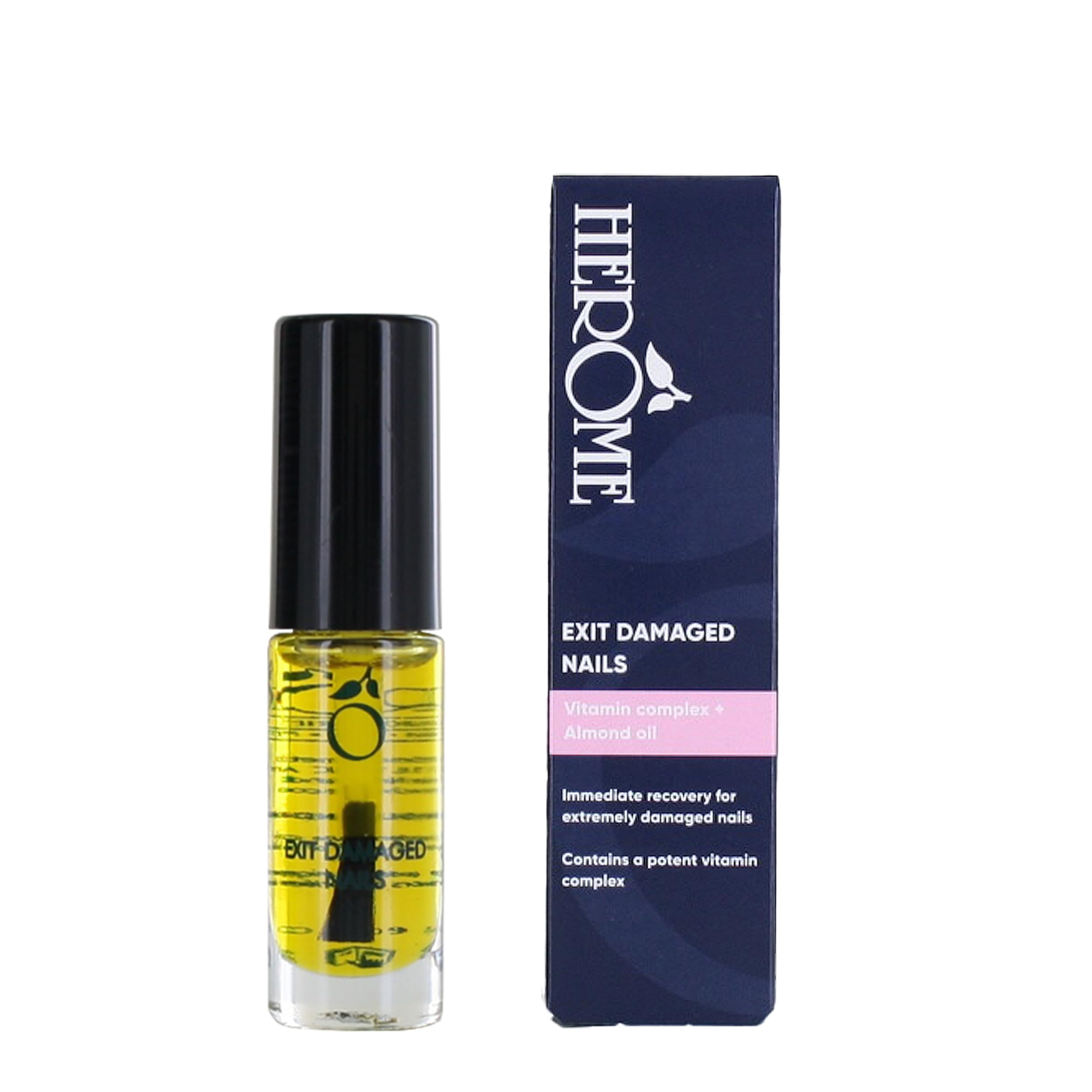 Herome Naprawia ekstremalnie uszkodzone paznokcie (według sztucznych paznokci) - 7 ml - Exit Damaged Nails