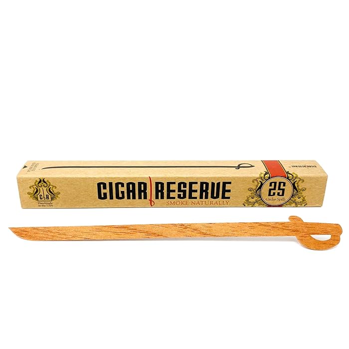 Buy Cigar Reserve Spanish Cedar Spills 25 Pack The Original & Genuine