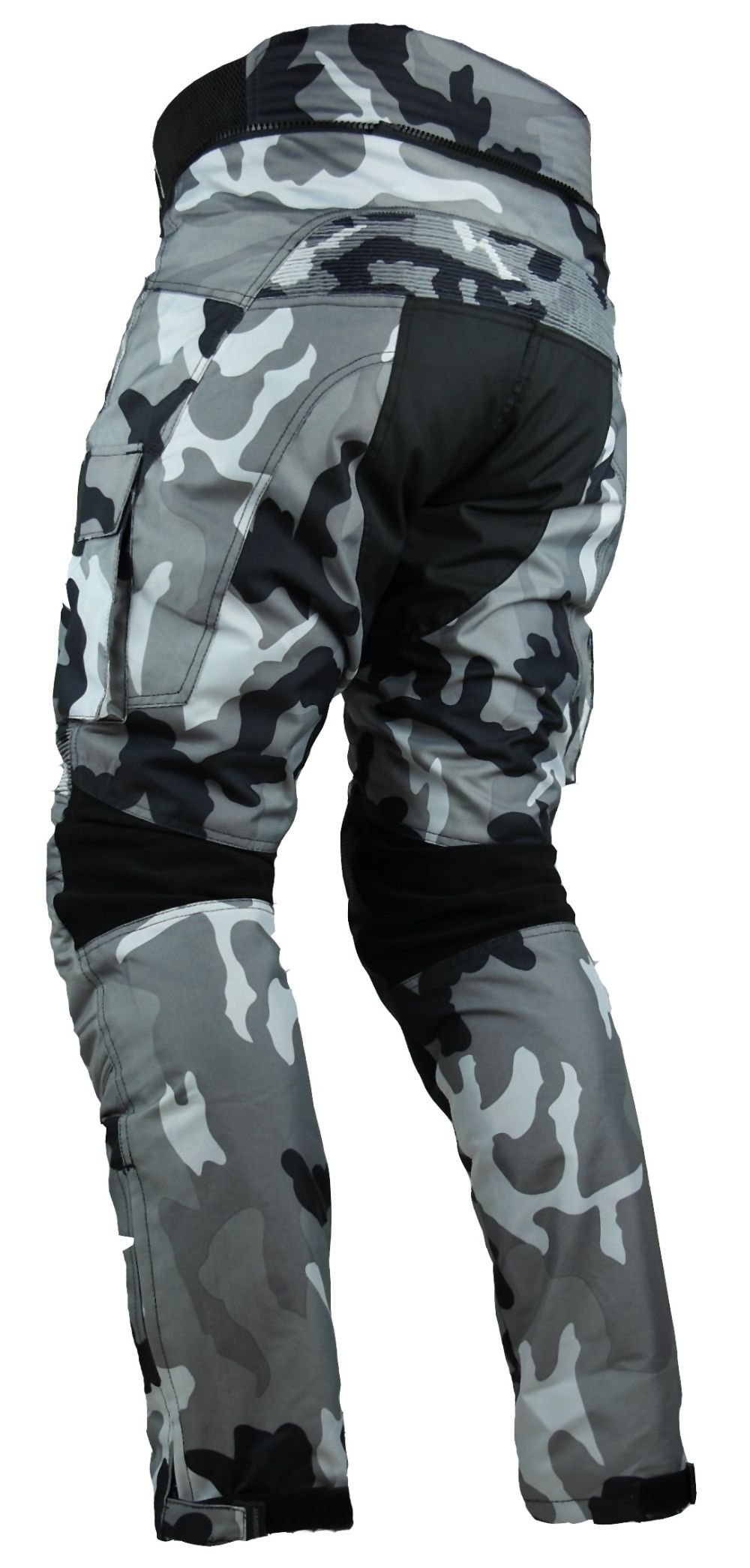 HEYBERRY Sportliche Motorrad Hose Motorradhose Camouflage Grün Gr. M - 7XL