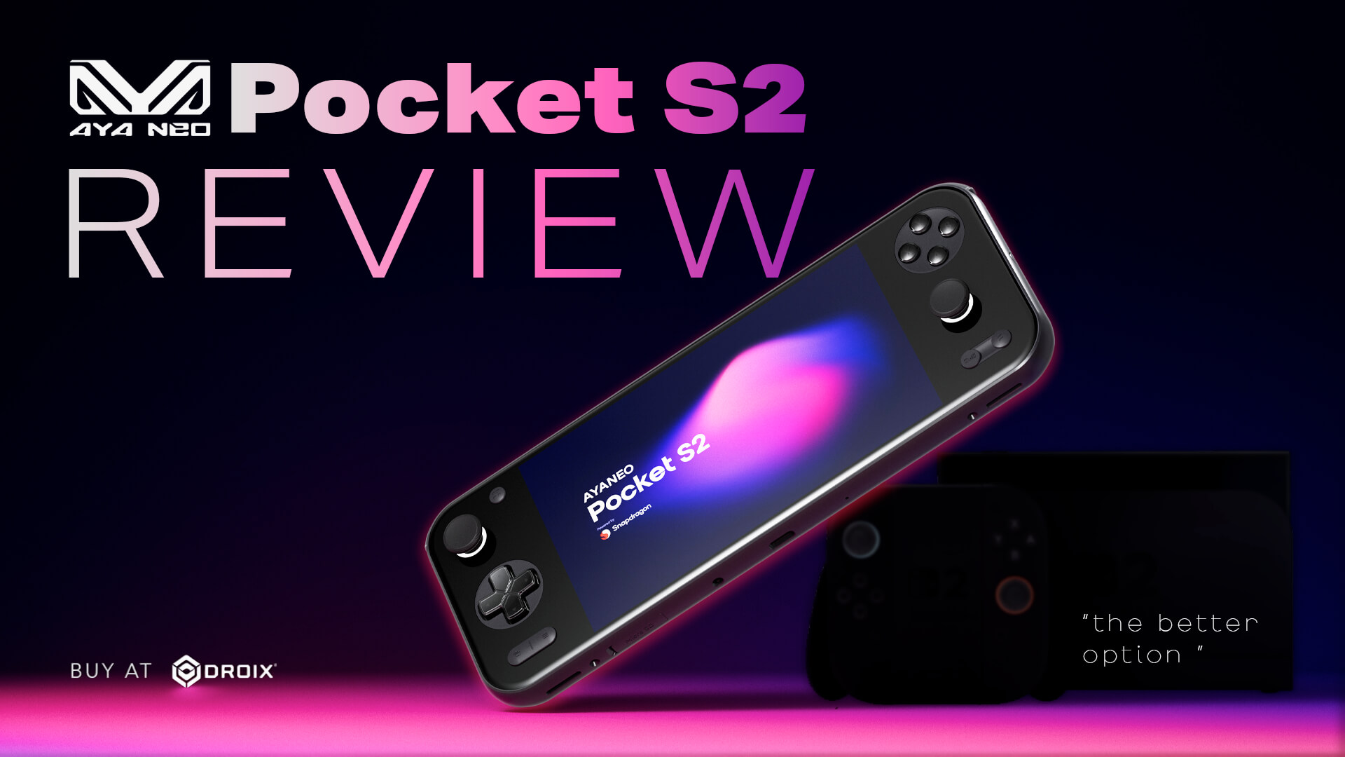 Amazon.com: AYA NEO Pocket S2 Android Gaming Handheld | Snapdragon