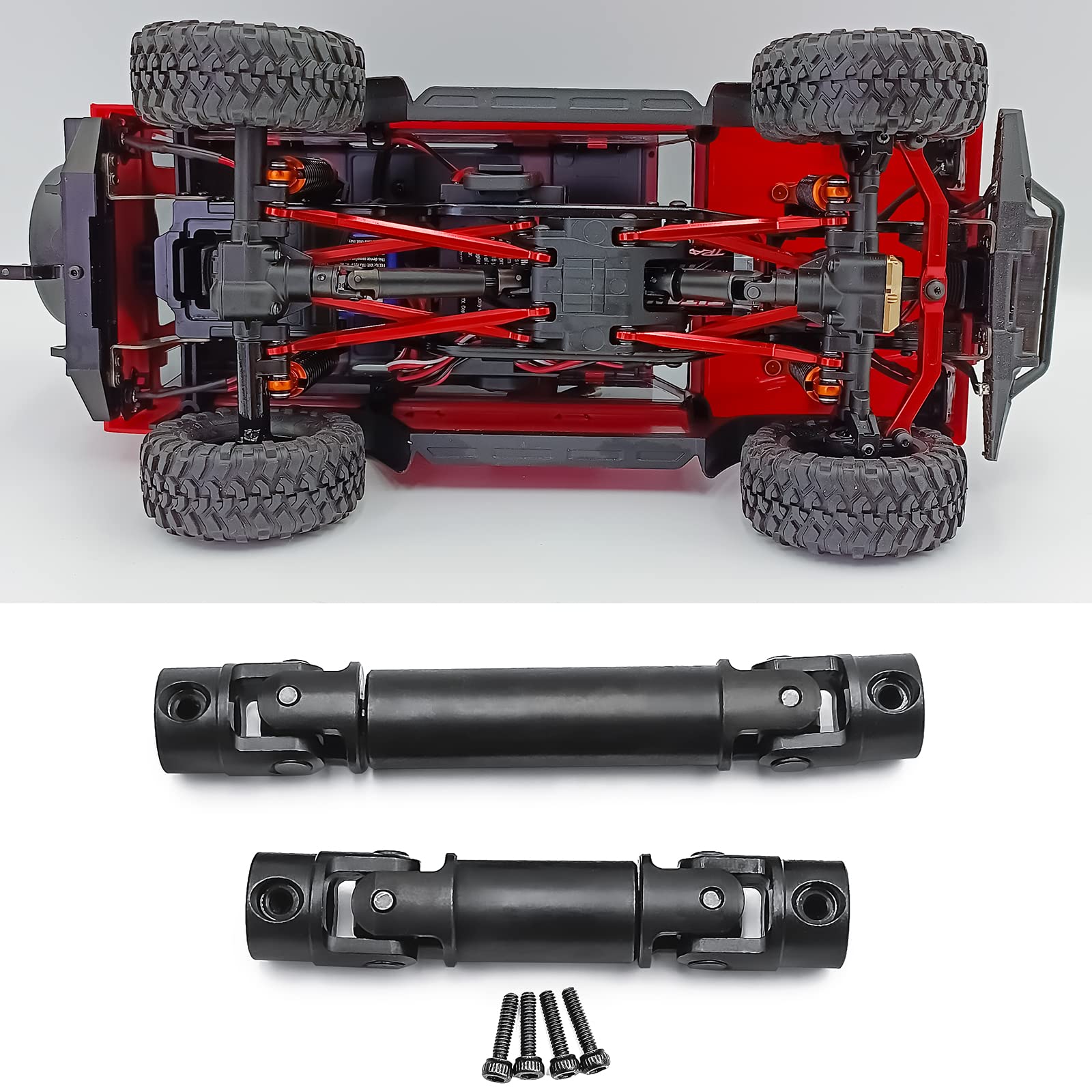 Eje De Transmisión RC, 2 Piezas RC CVD Drive CVD Eje De Transmisión RCCVD Eje De Transmisión De